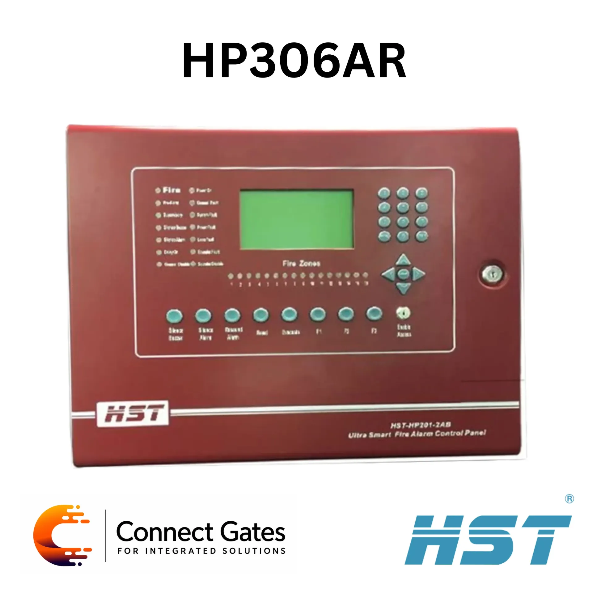 HST HP306AR – Addressable Fire Alarm Active Repeater Panel
