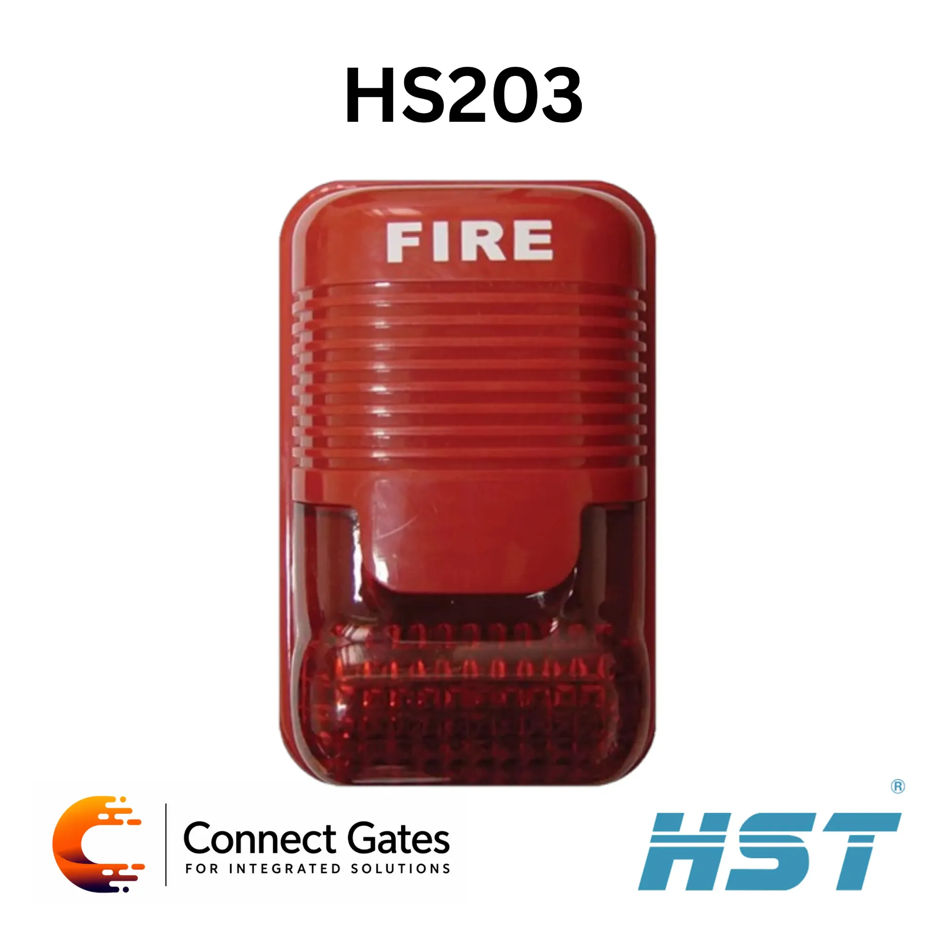 [HS203] HST HS203 – Addressable Fire Alarm Sounder with Strobe Light