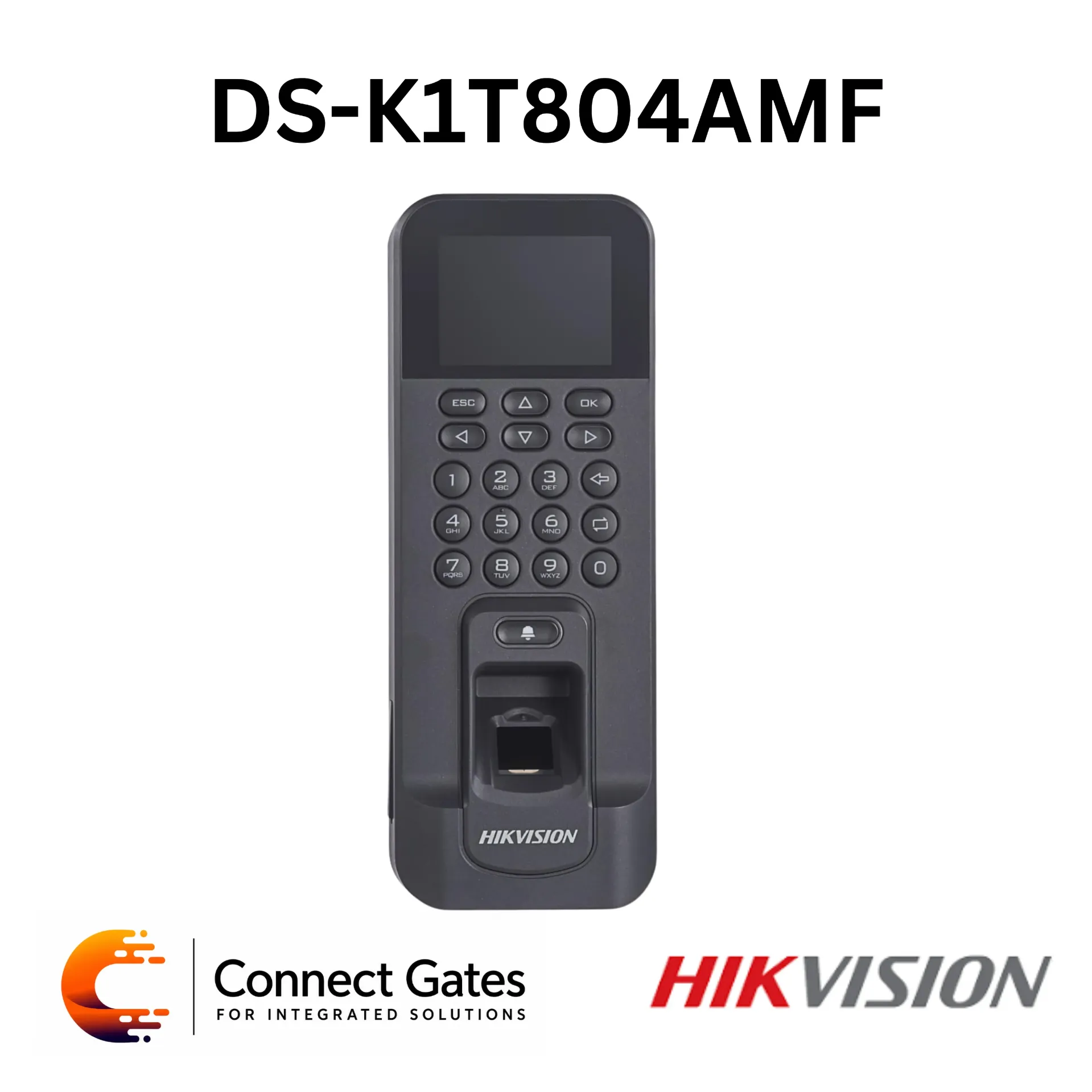 [DS-K1T804AMF] Hikvision DS-K1T804AMF – Fingerprint Access Control Terminal