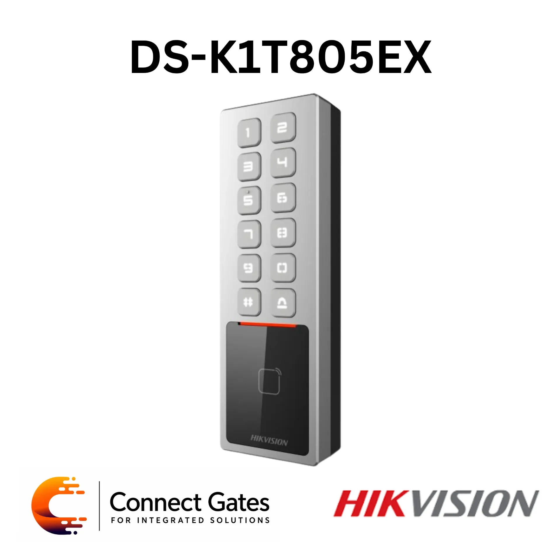 Hikvision DS-K1T805EX – Outdoor Metal Access Control Terminal