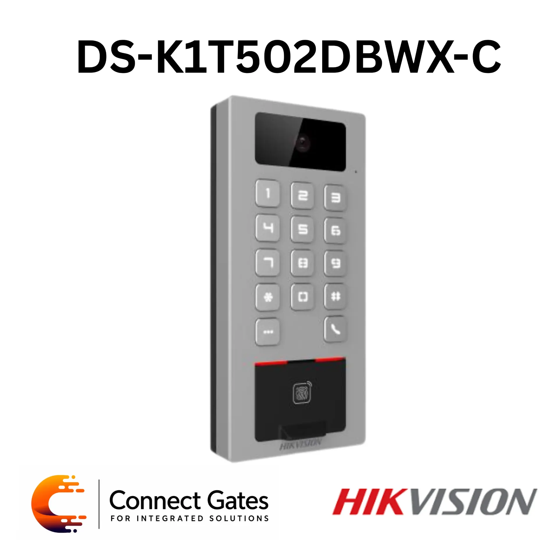 Hikvision DS-K1T502DBWX-C – Video Access Control Terminal