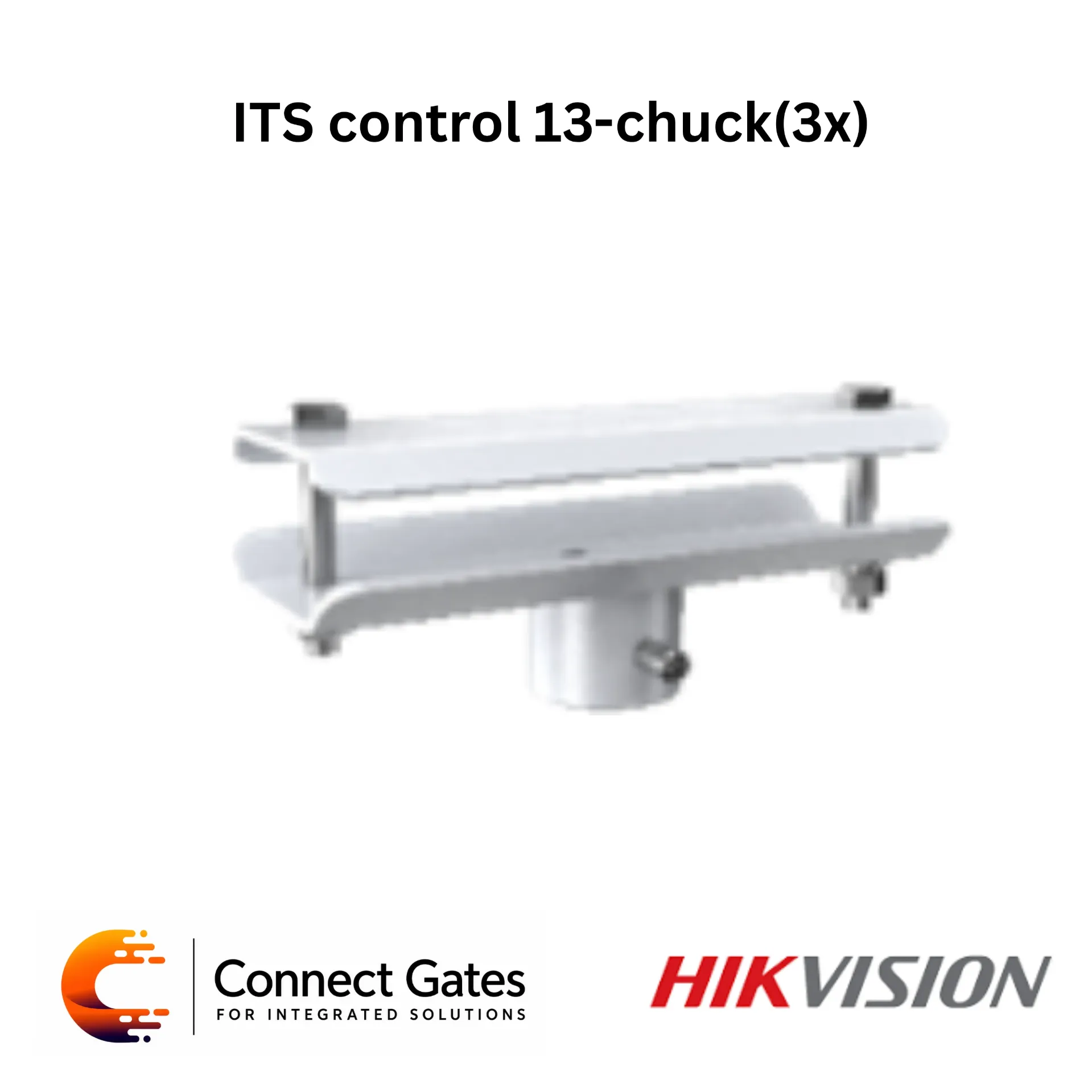 ITS Control 13 – Octagonal Boom Pole Chuck (3 pcs), 32X Series Barrier Gate Mounting Adapter