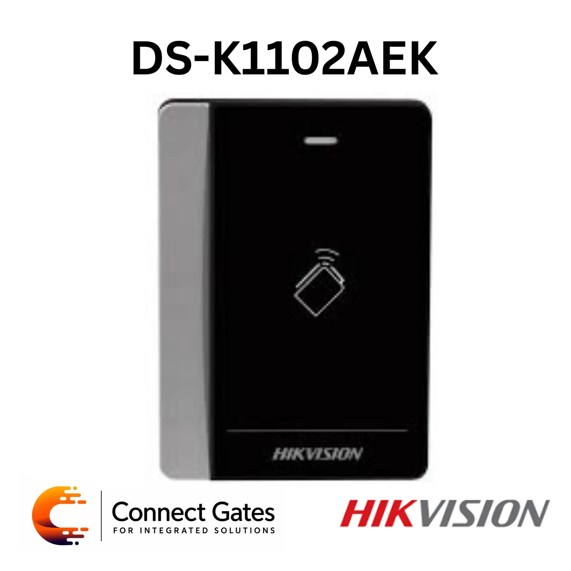 Hikvision DS-K1102A Series – Pro Card Reader with RS-485, OSDP, Wiegand & Optional Keypad