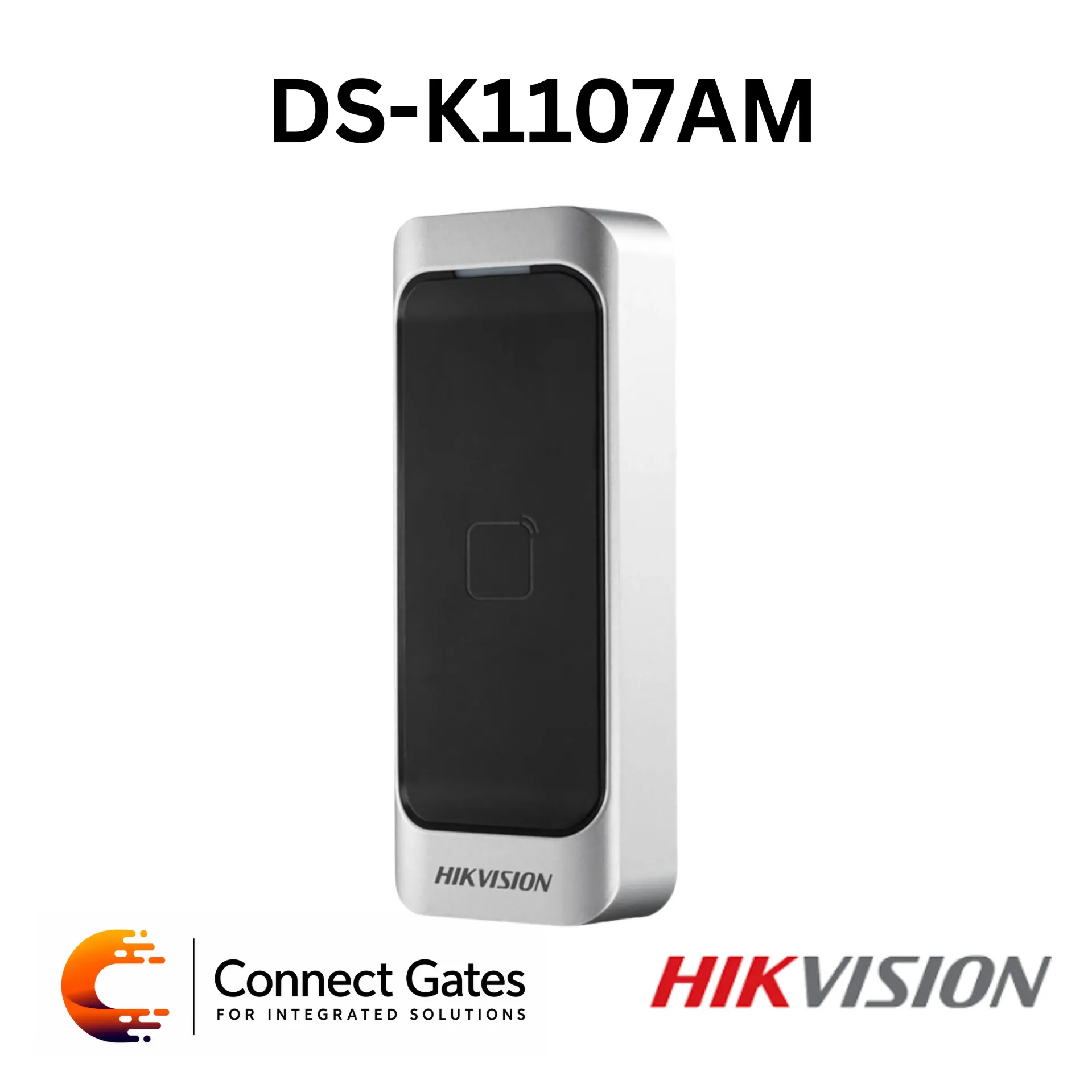 Hikvision DS-K1107AM – Mifare Card Reader with RS-485, OSDP, Wiegand & IP65 Protection