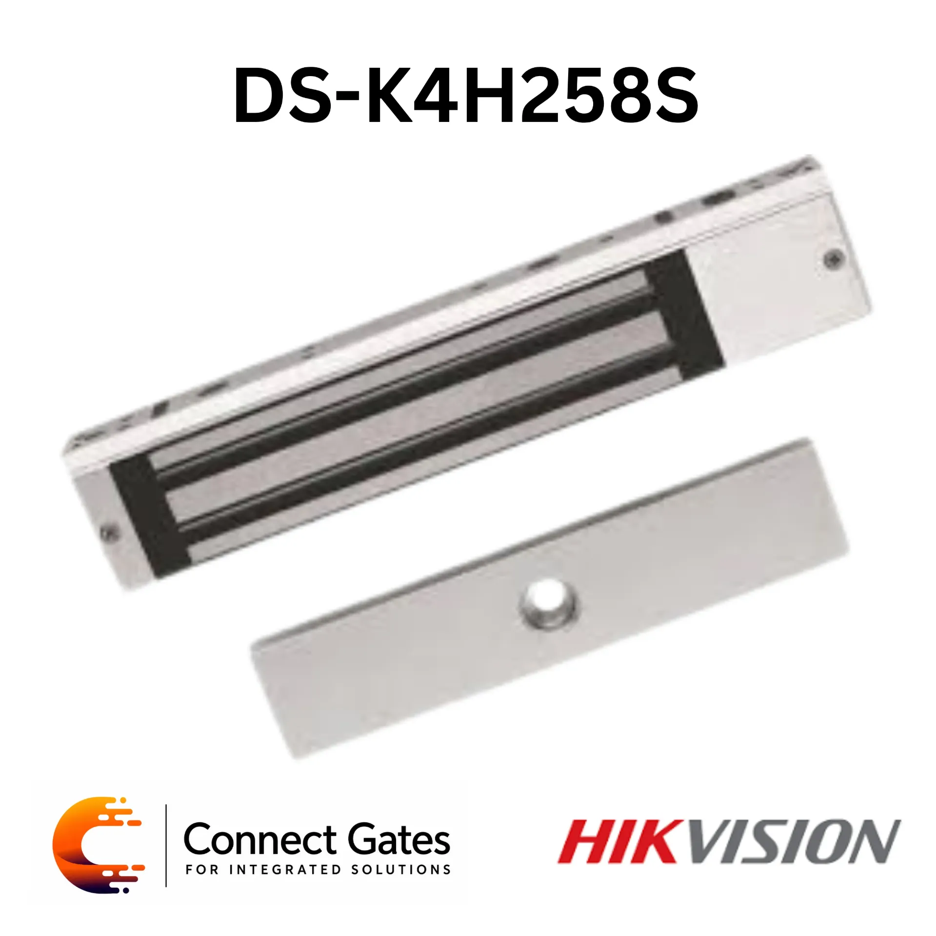 Hikvision DS-K4H258S – One-Door Magnetic Lock with 280kg Holding Force & LED Status Indicator