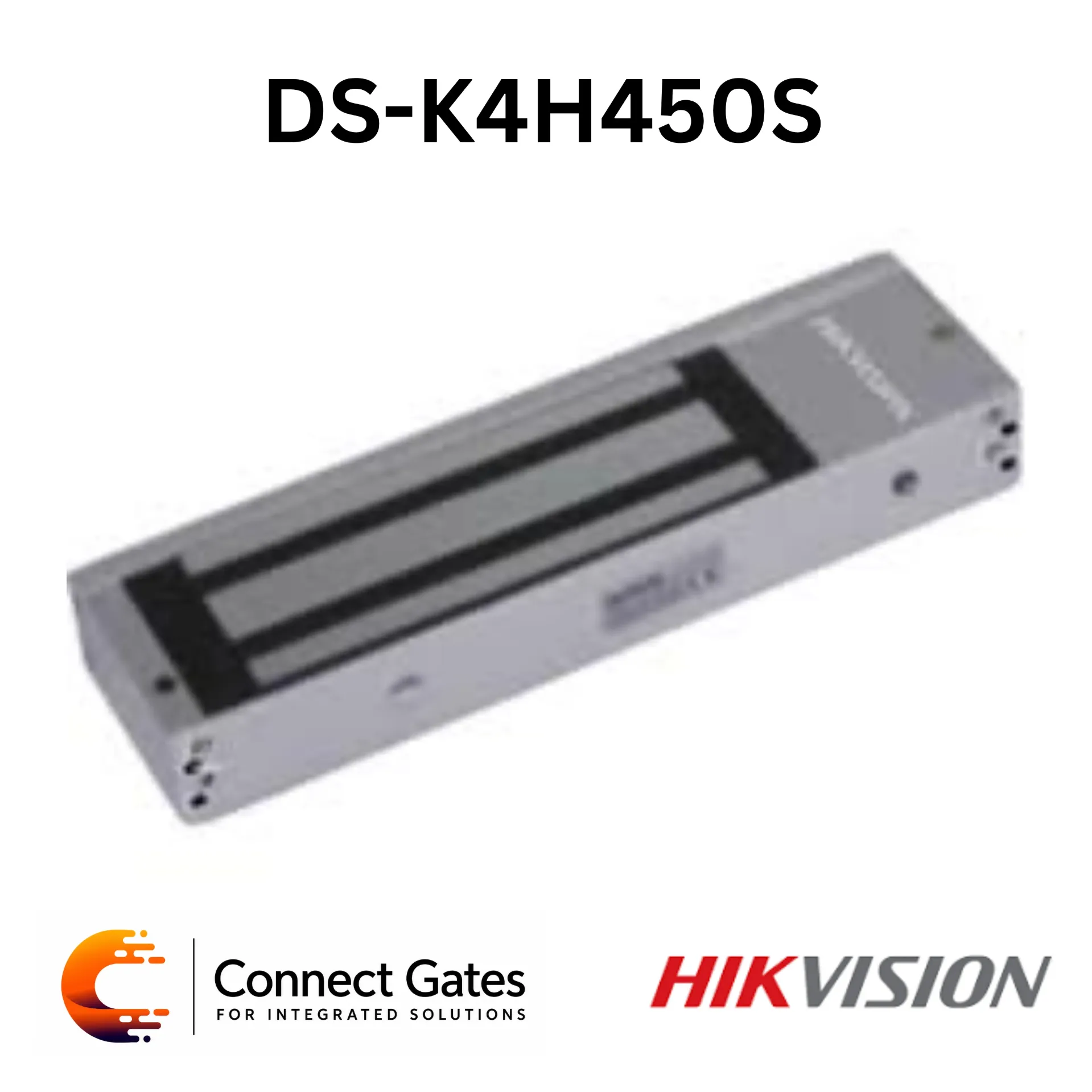 Hikvision DS-K4H450S – Heavy-Duty Single-Door Magnetic Lock with 500kg Holding Force & Signal Output