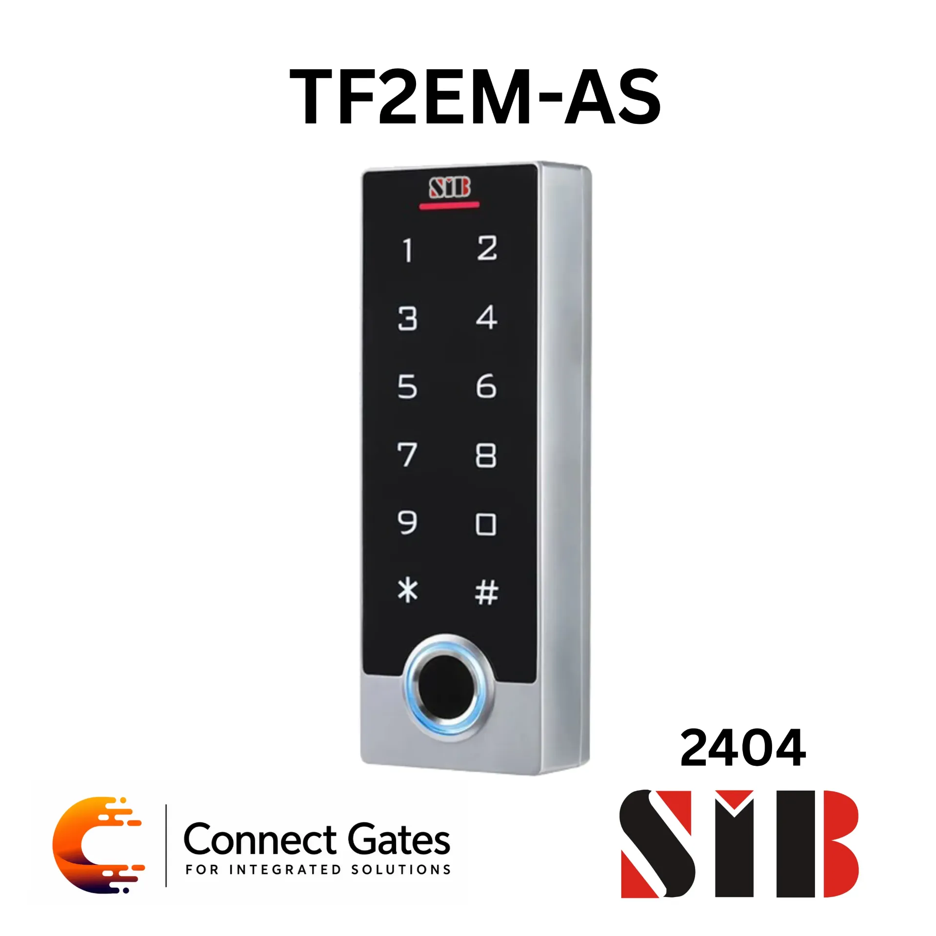 [TF2EM-AS] SIB TF2EM-AS – Standalone Fingerprint Door Access Control with Touch Keypad, WiFi, Tuya App & EM Card Support