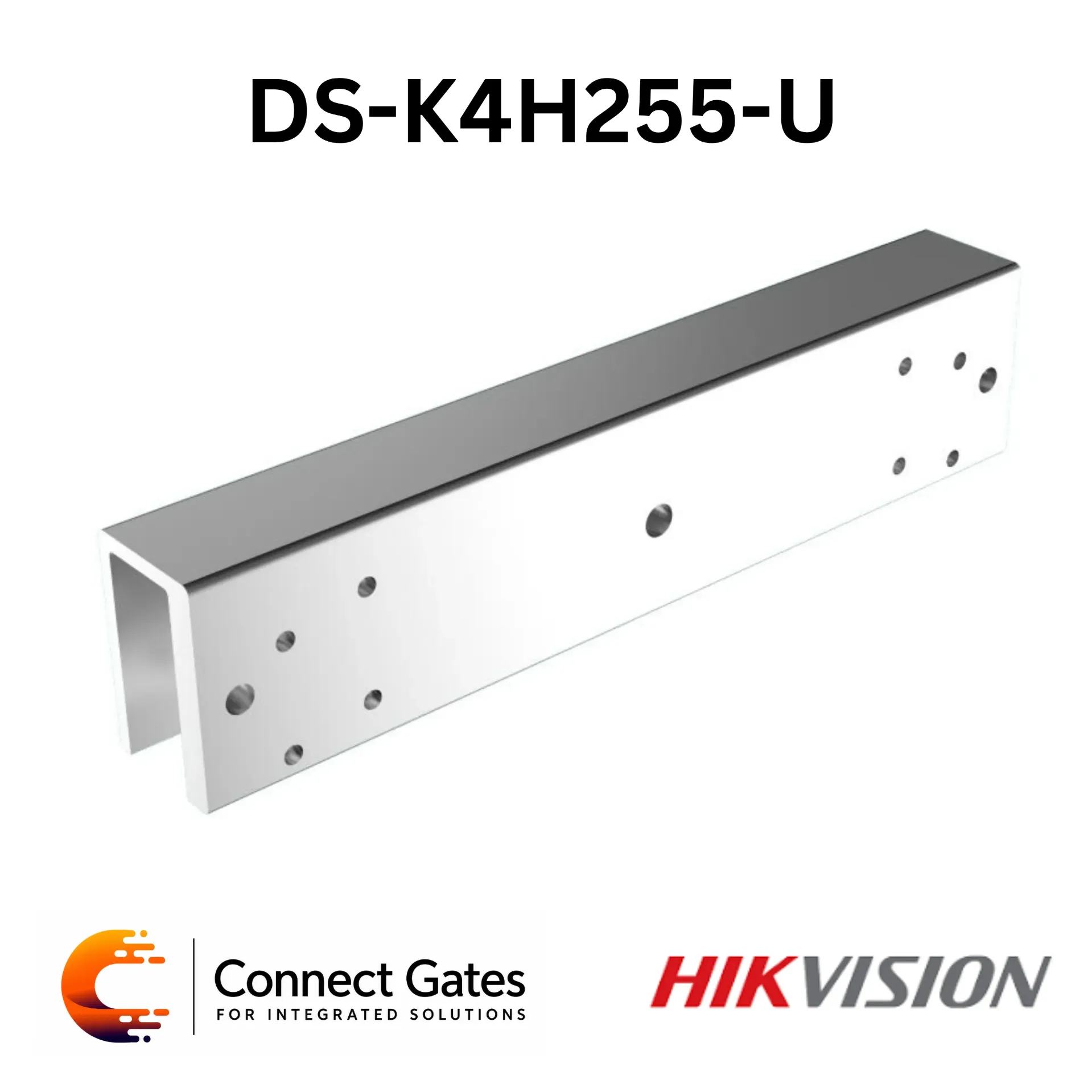 Hikvision DS-K4H255-U – U Bracket for DS-K4H255S Magnetic Lock