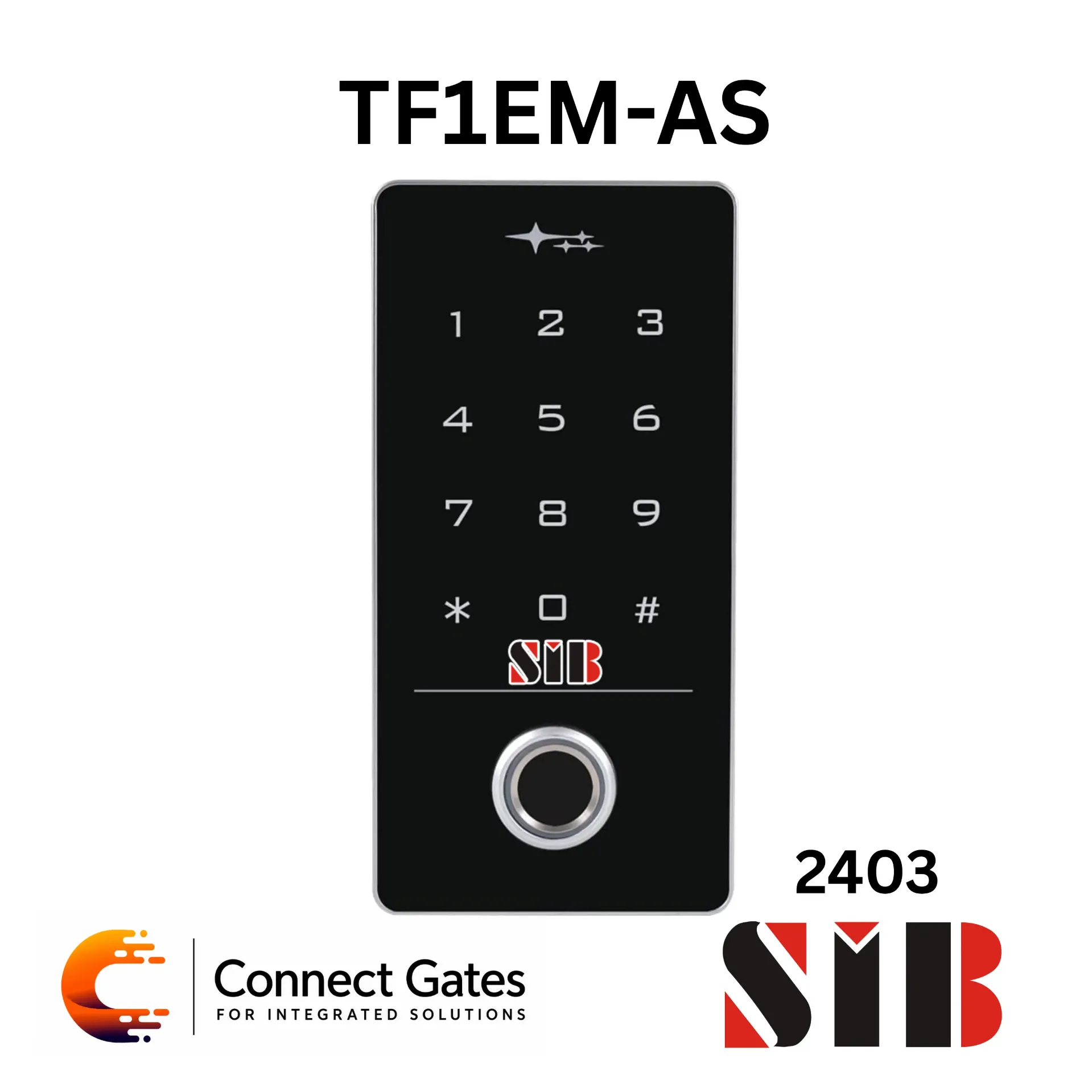 [TF1EM-AS] SIB TF1EM-AS – Standalone Fingerprint Door Access Control with Touch Keypad, WiFi, Tuya App & EM Card Support