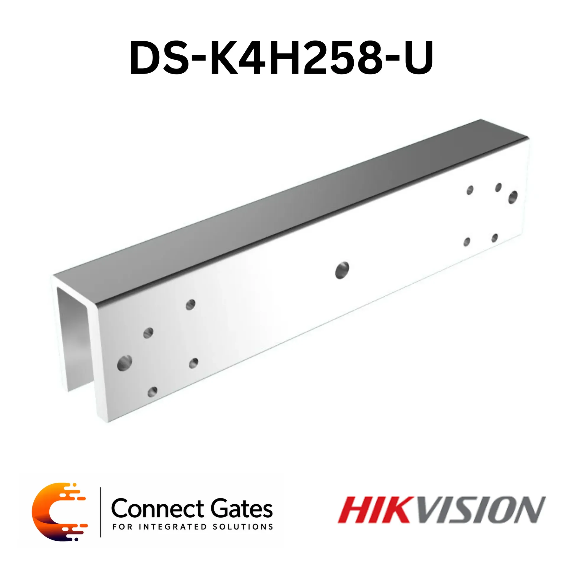 Hikvision DS-K4H258-U – U Bracket for DS-K4H258 Series Magnetic Locks