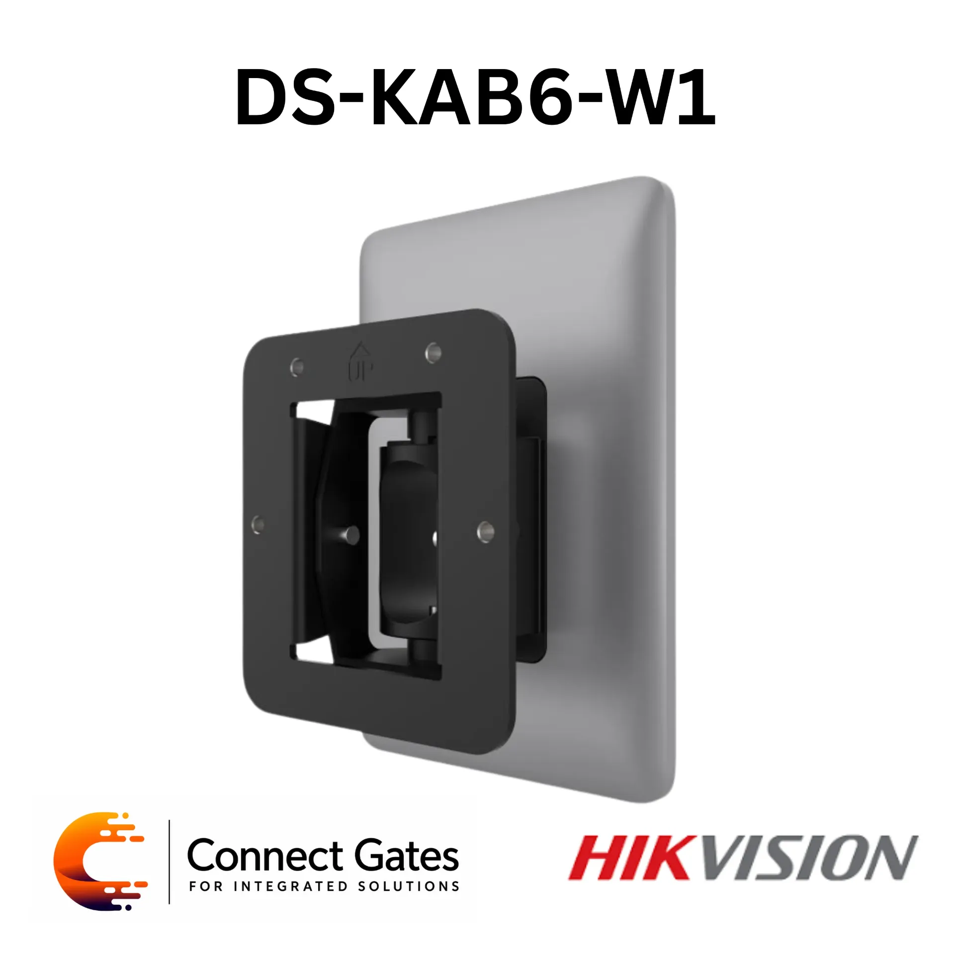 Hikvision DS-KAB6-W1 – Adjustable Wall Mount Bracket for Access Control Terminals