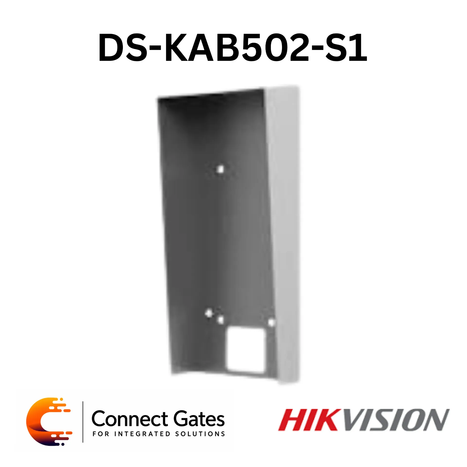 Hikvision DS-KAB502-S1 – Surface Mount Bracket with Protective Shield for DS-K1T502x Series
