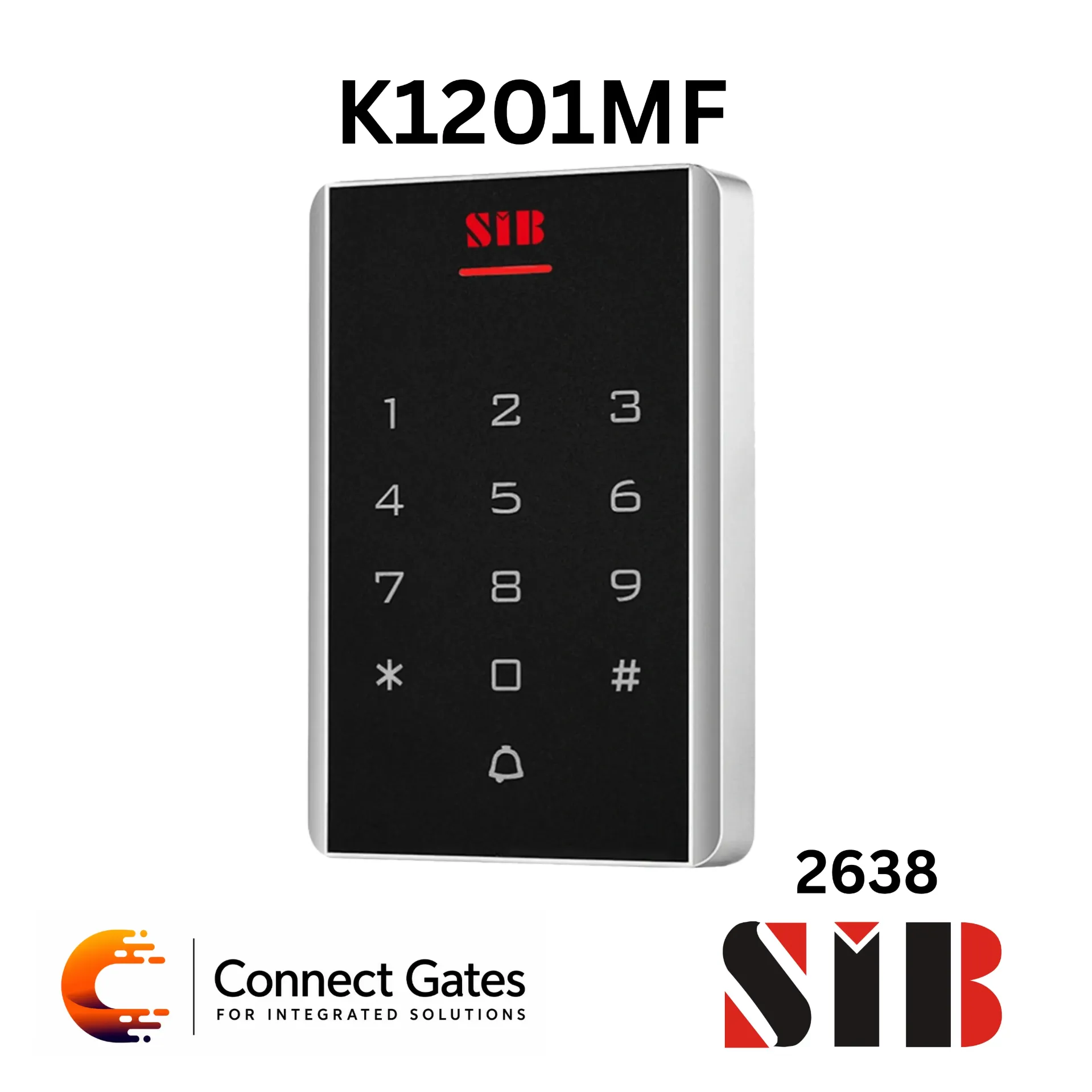 [K1201MF] SIB K1201MF – Standalone Door Access Control with Keypad, NFC-HID, MF Card Support & Copied Tag Protection
