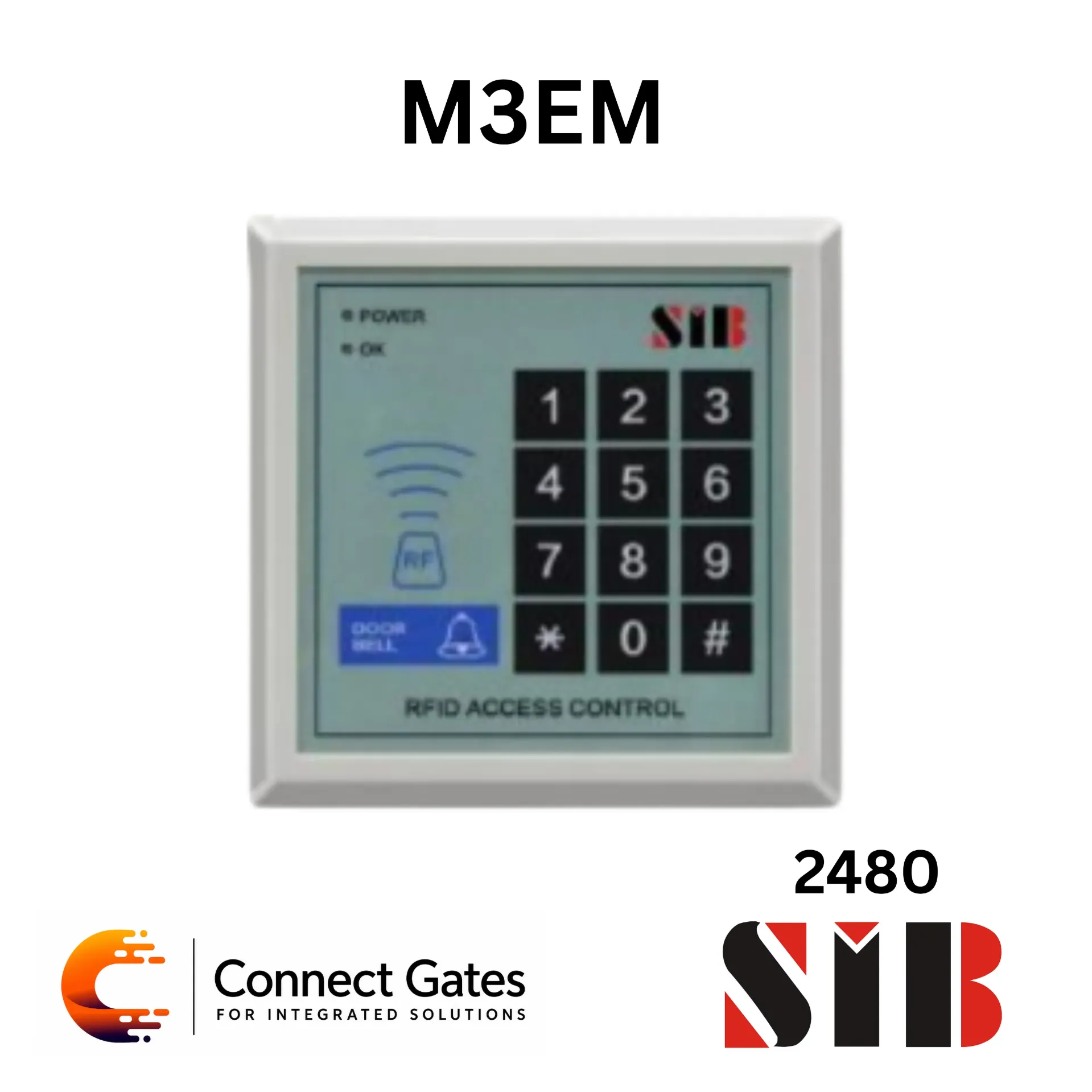 SIB M3EM – Access Controller with Keypad, EM Card Support & 500 Password Capacity