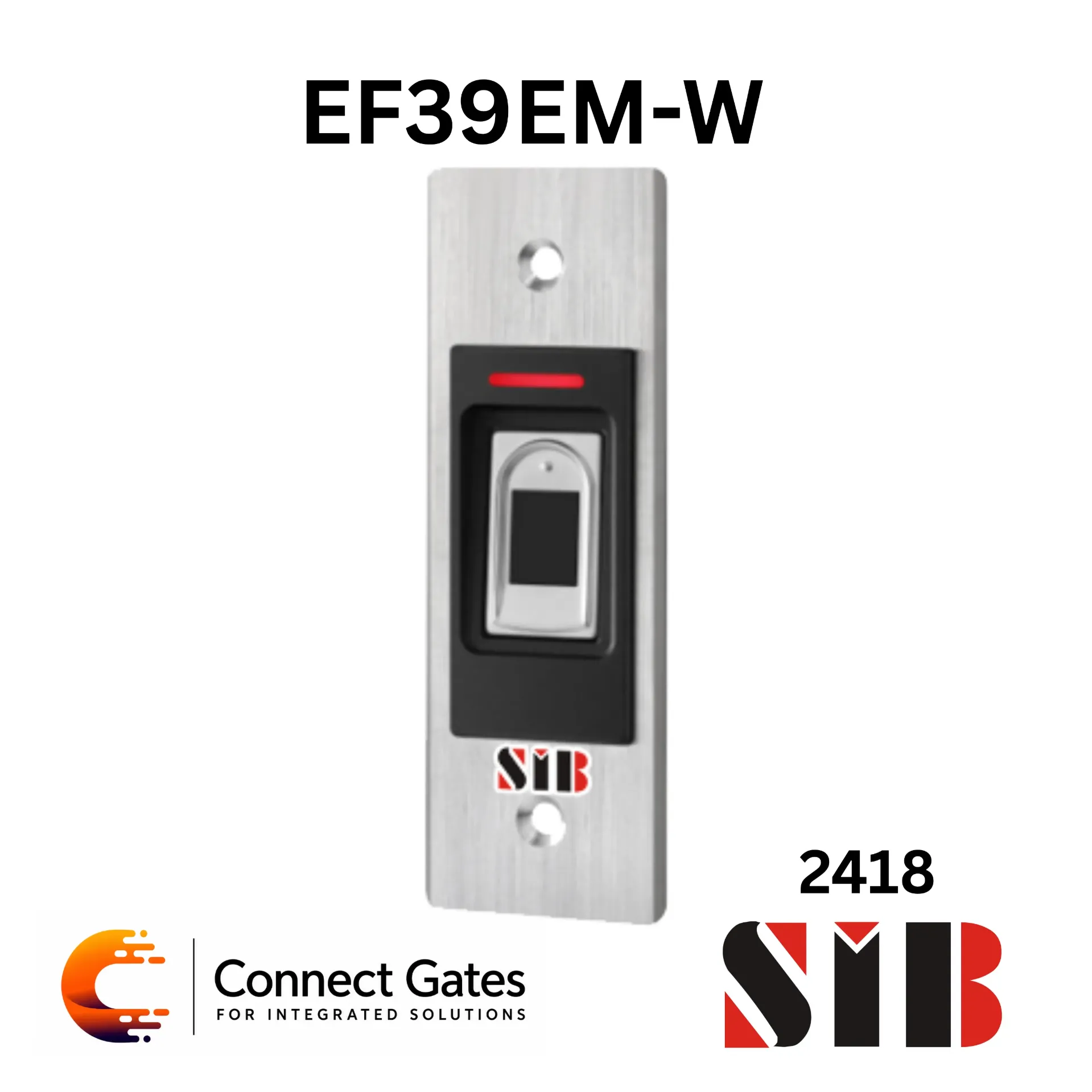 SIB EF39EM-W – Standalone Fingerprint & Card Door Access Control Reader with EM Card Support