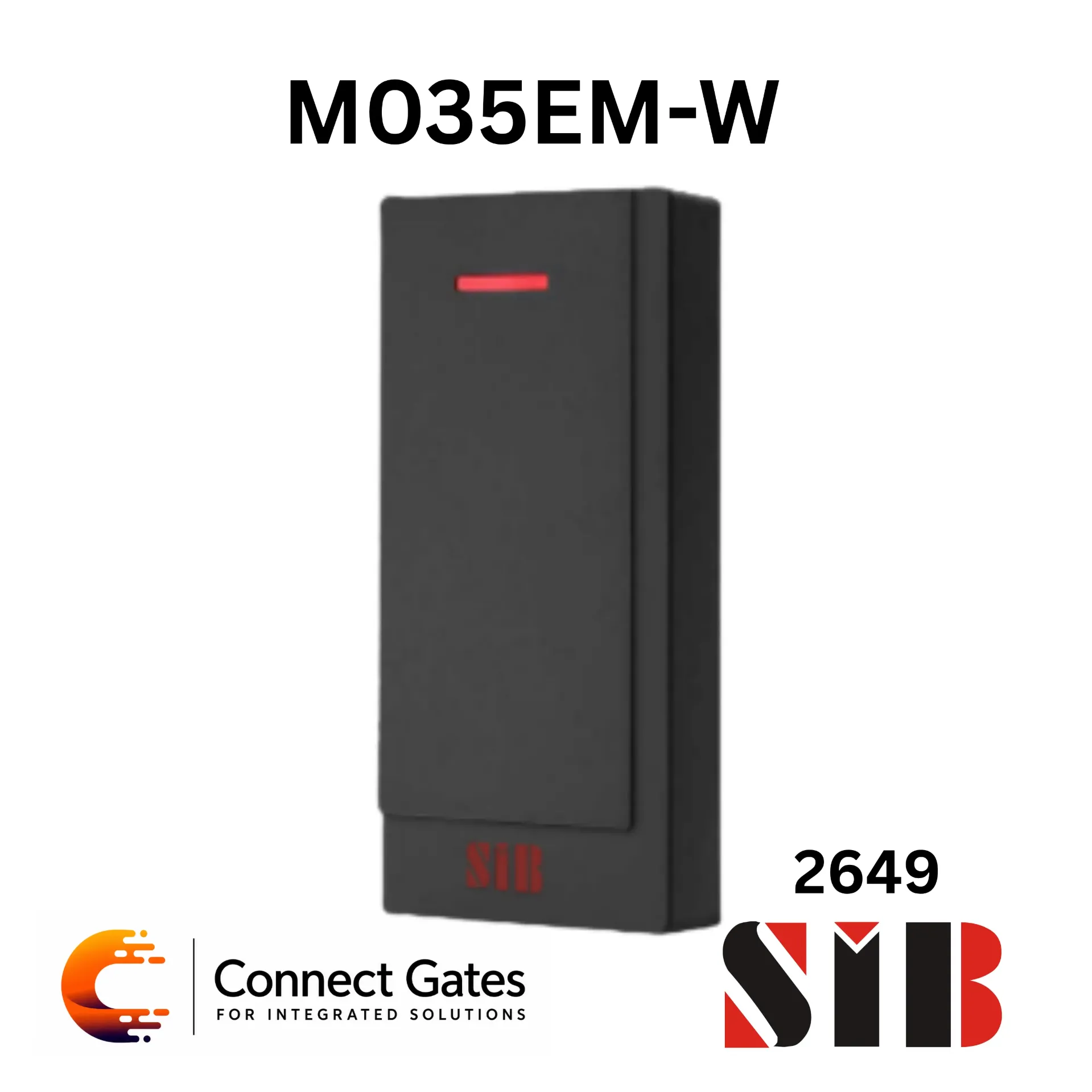 [M035EM-W] SIB M035EM-W – Standalone EM Card Access Control Reader with 10,000 Card Capacity