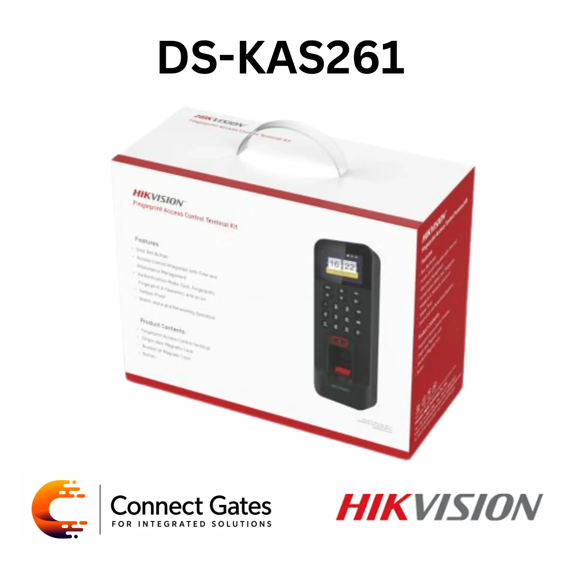 Hikvision DS-KAS261 – Access Control Fingerprint Terminal Kit
