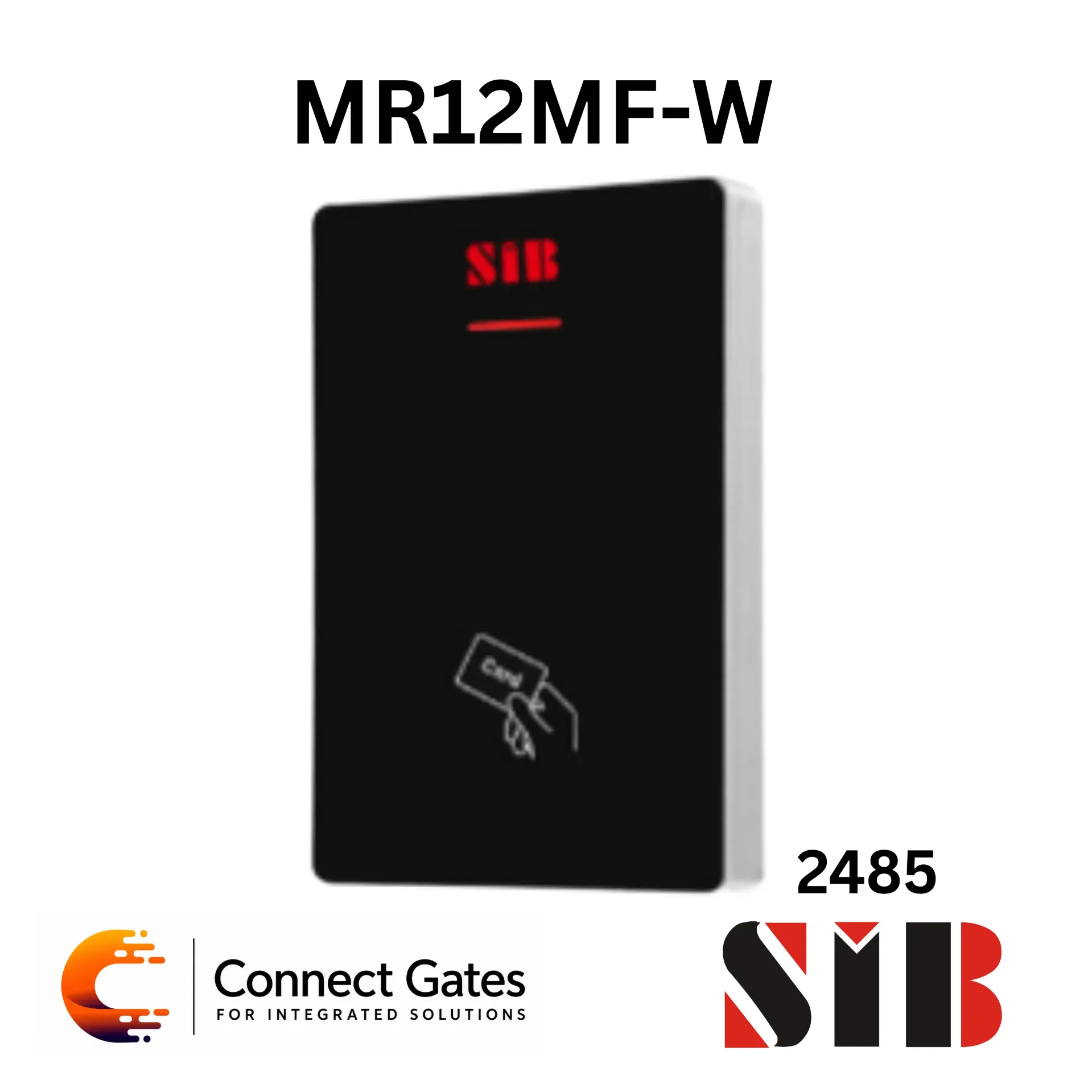 [MR12MF-W] SIB MR12MF-W – IP68 MF Card Access Control Reader with WG34 Interface