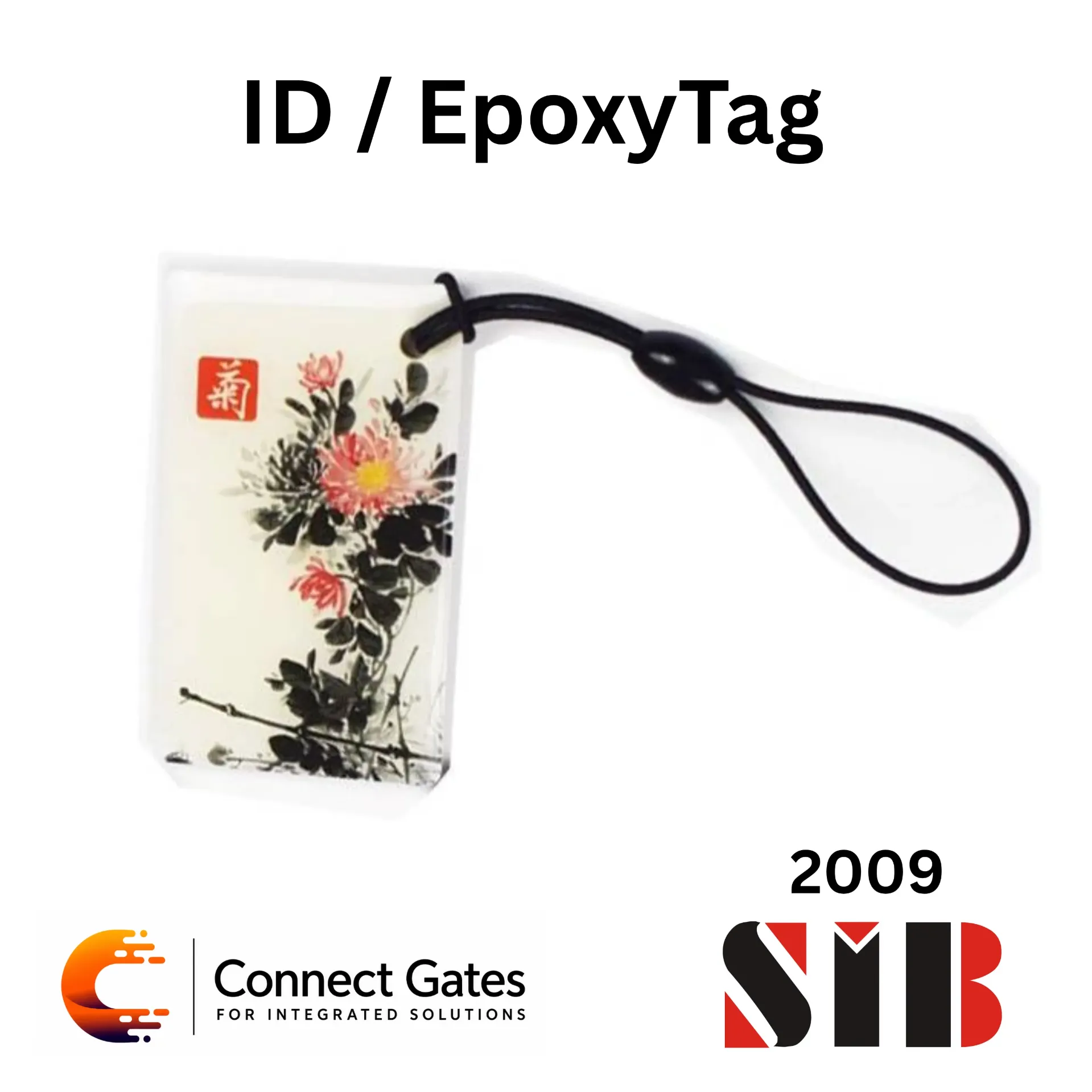 SIB ID Epoxy Tag – 125KHz ID Epoxy Key Tag for Access Control Systems