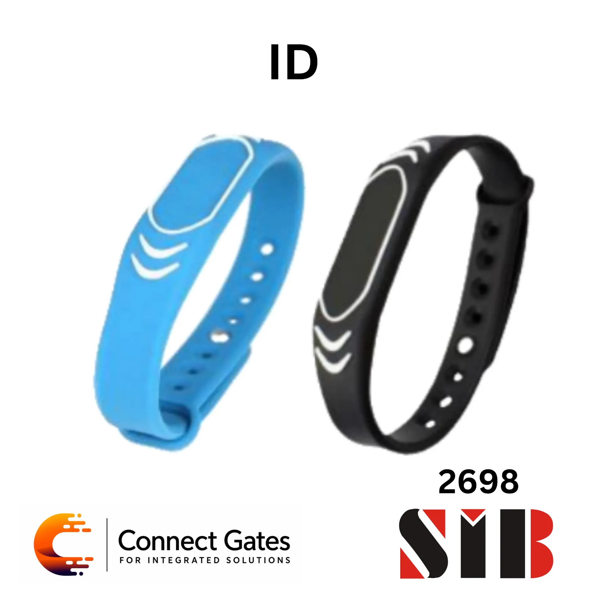 [ID Wristband] SIB ID Wristband – 125KHz ID Card Bracelet Wristband for Access Control Systems