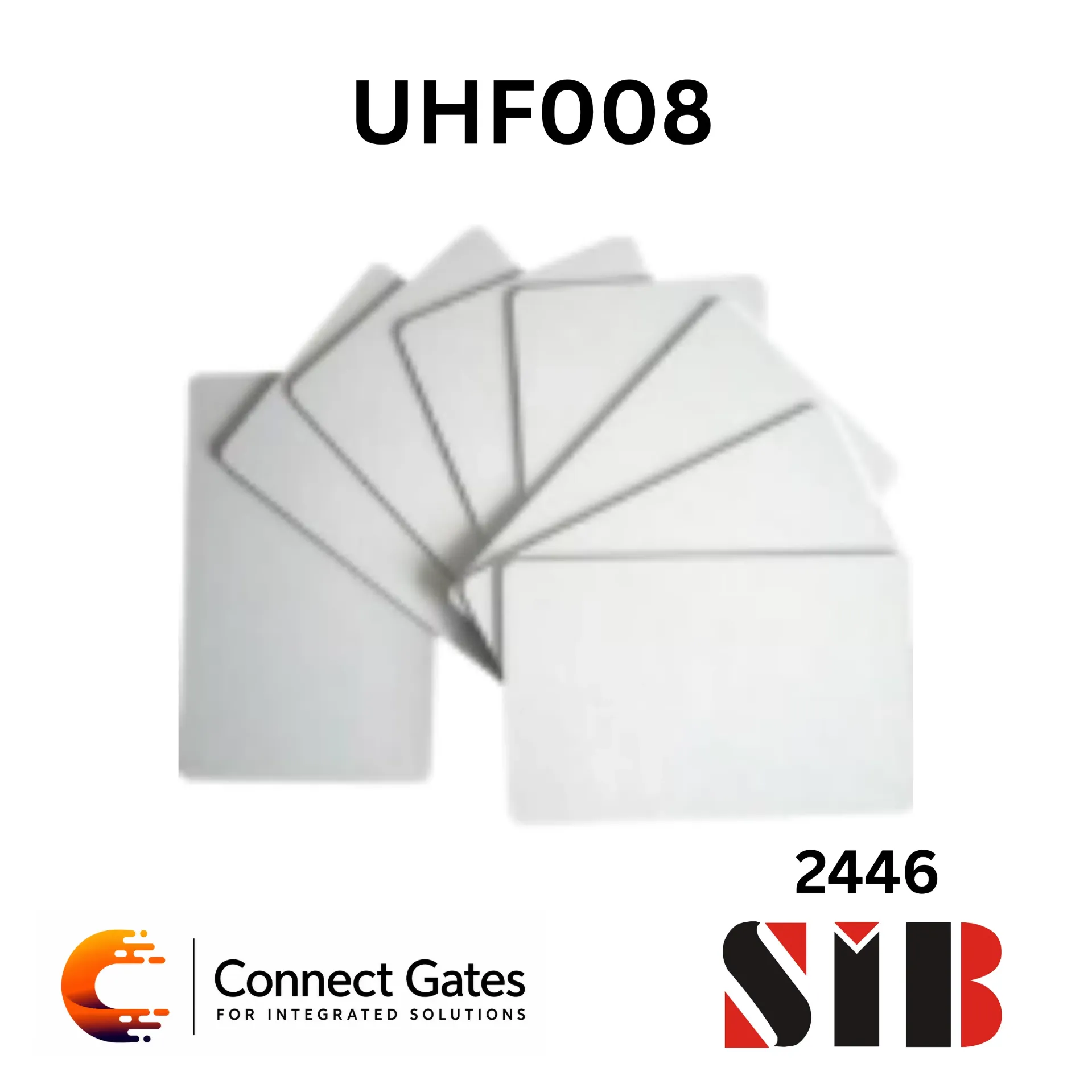 SIB UHF008 – UHF White Card for Long-Range Access Control & Vehicle Identification Systems