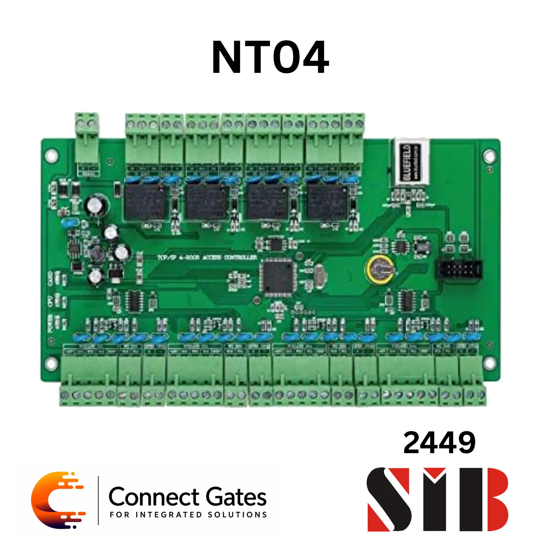 SIB NT04 – 4-Door Access Control Controller Board