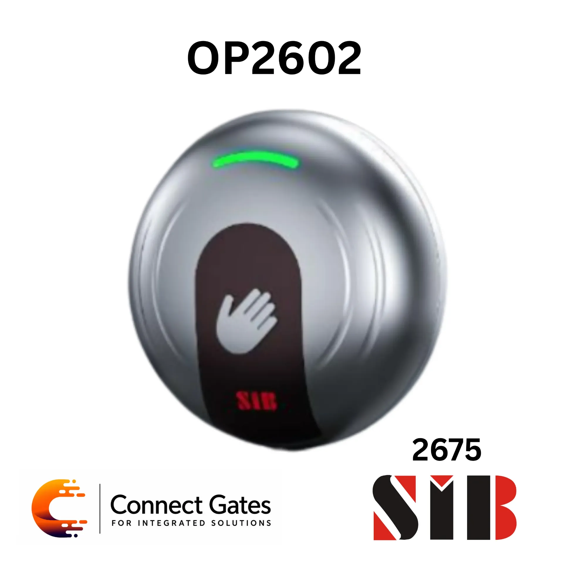 [OP2602] SIB OP2602 – IP68 No Touch Exit Button with 7cm Detection Range