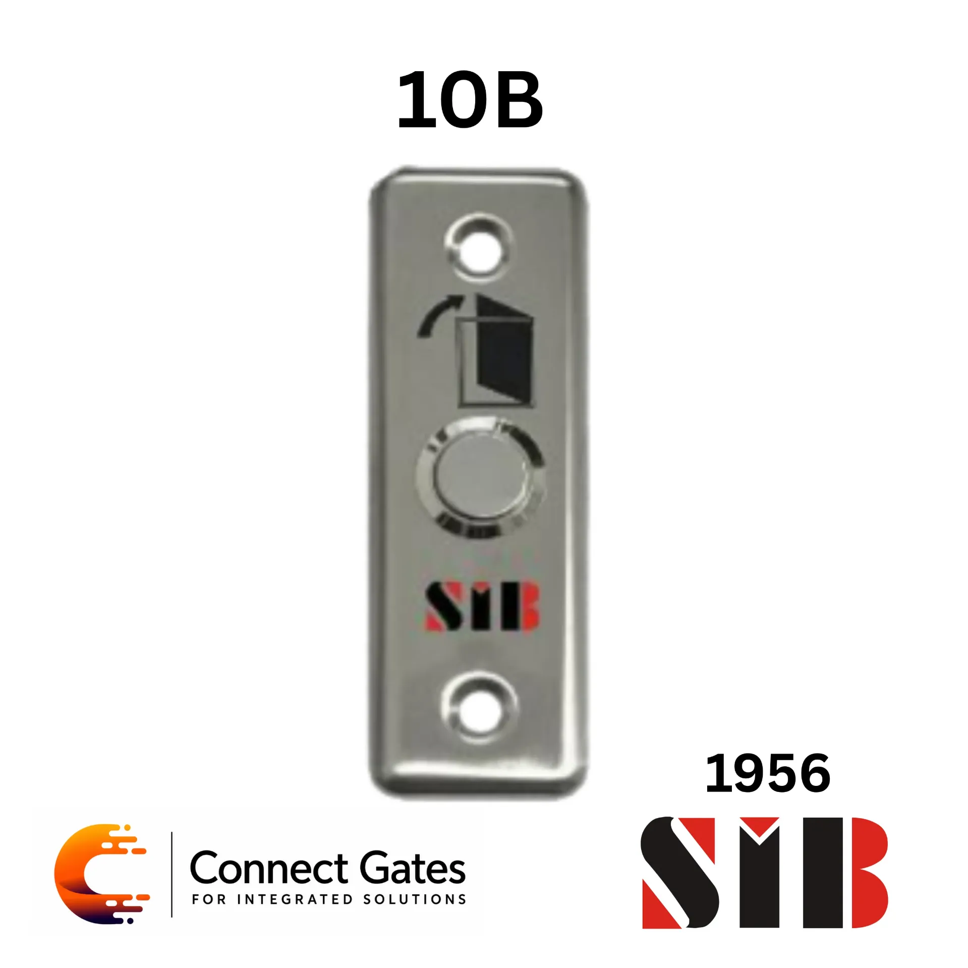 [10B] SIB 10B – Stainless Steel Switch Exit Button for Door Access Control