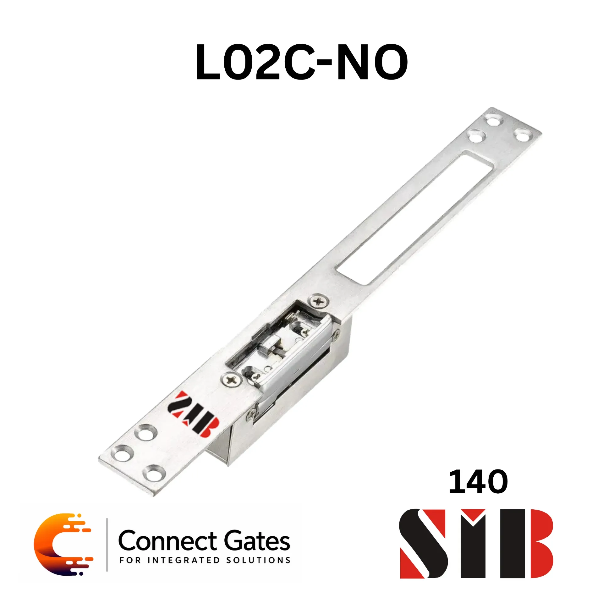 [L02C-NO] SIB L02C-NO – Electric Strike Lock with Adjustable Door Opening Direction, 6V/12V DC/AC Support
