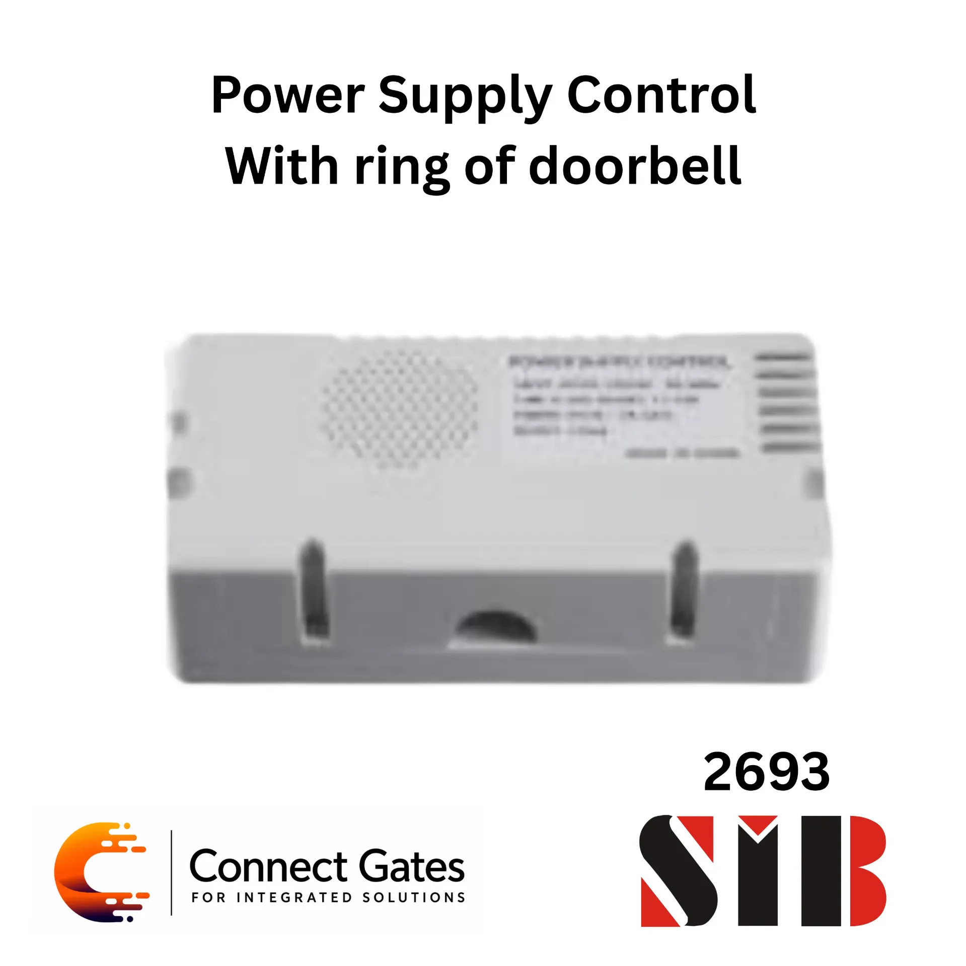 [SIB Power Supply Control with Ring Doorbell] SIB Power Supply Control with Ring Doorbell – 12V DC 6A Access Control Power Supply with Battery Connection