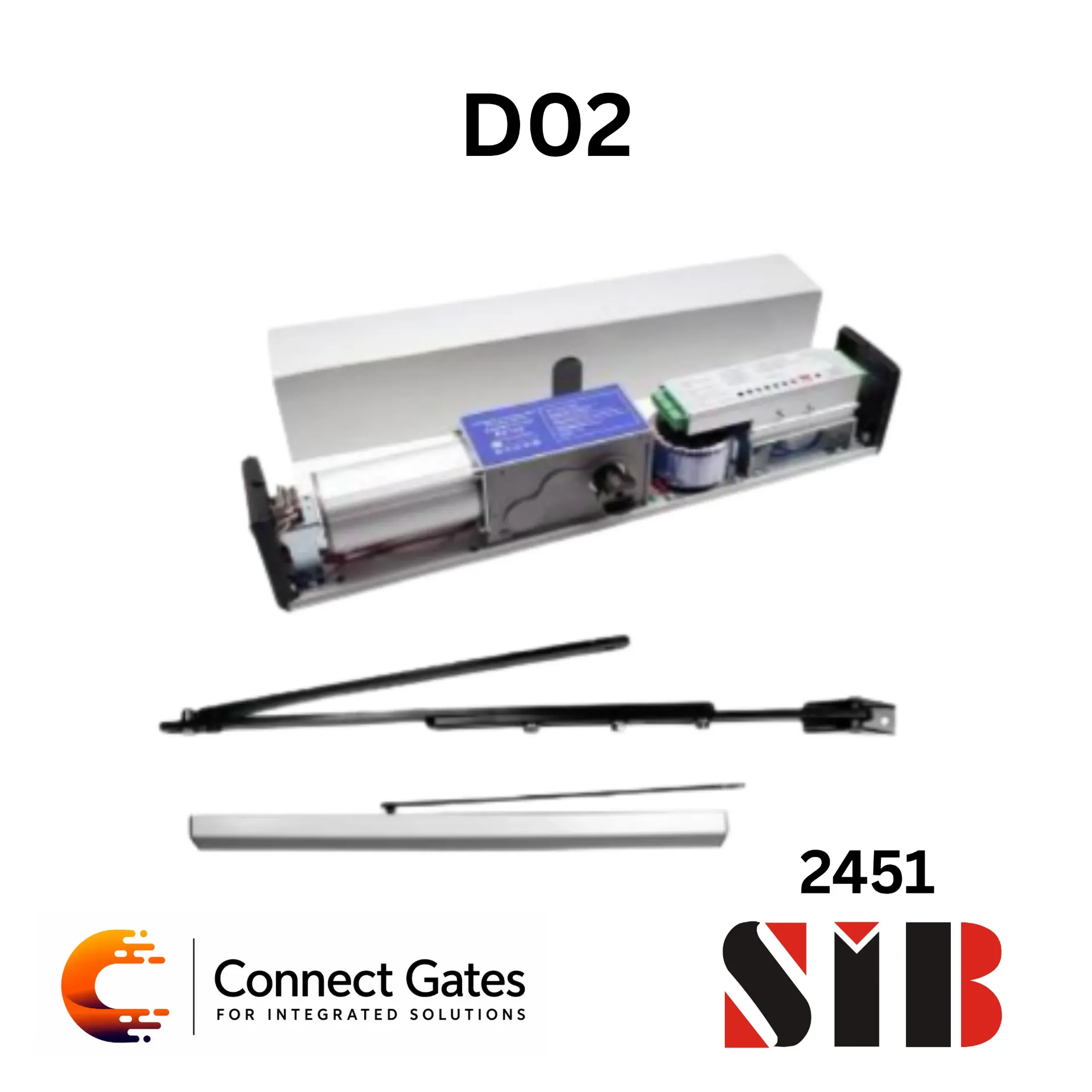 SIB D02 – Automatic Swing Door Opener with Access Control Integration for Doors up to 150KG