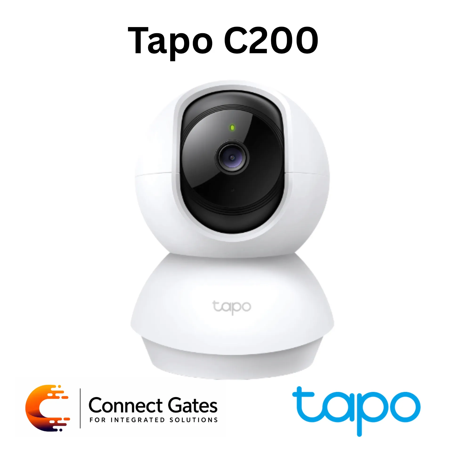[C200] Tapo C200 – 1080p Pan/Tilt Home Security Wi-Fi Camera with 360° View, Night Vision & Two-Way Audio