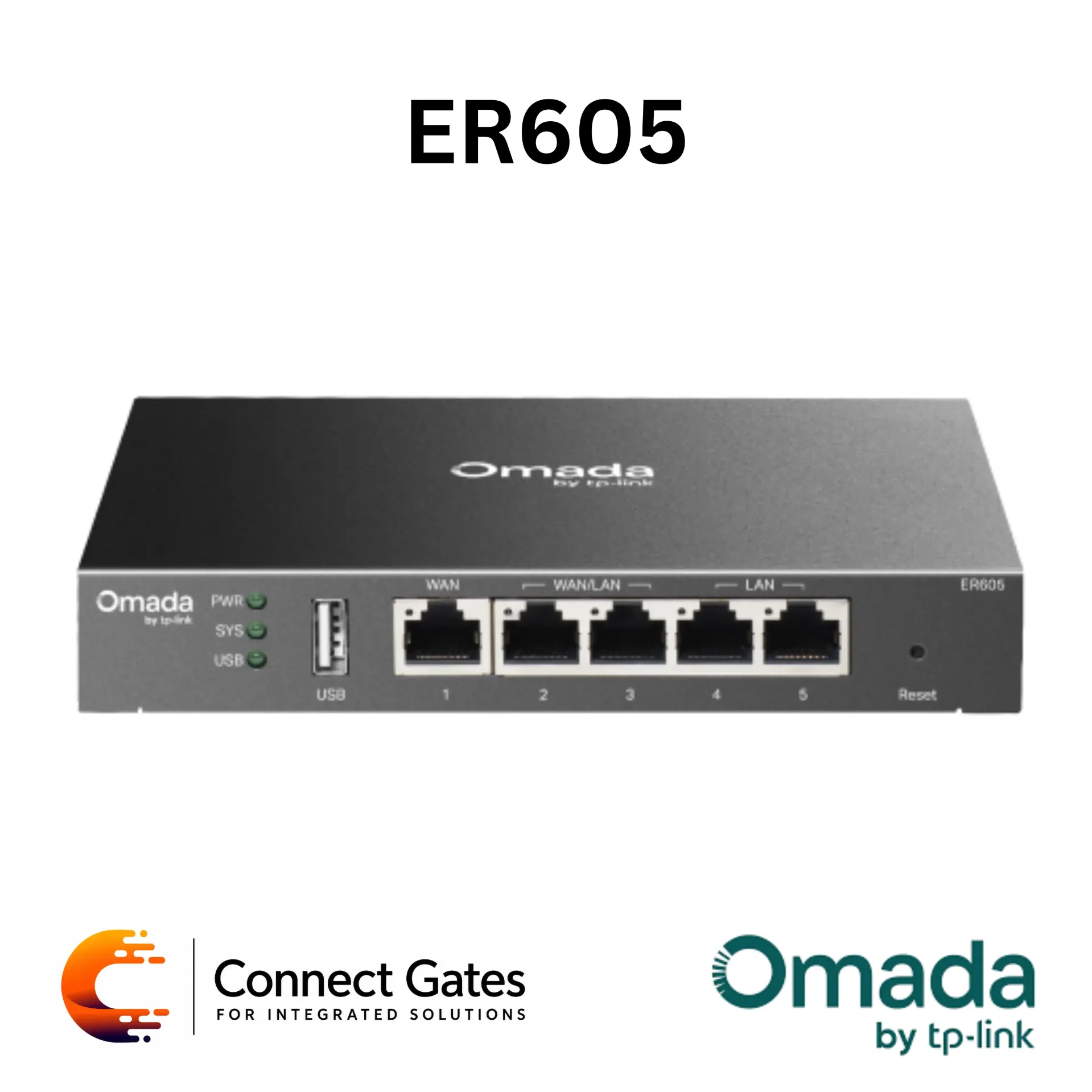 [ER605] Omada ER605 – Gigabit VPN Router with Multi-WAN Load Balance, USB Port & Omada SDN Management