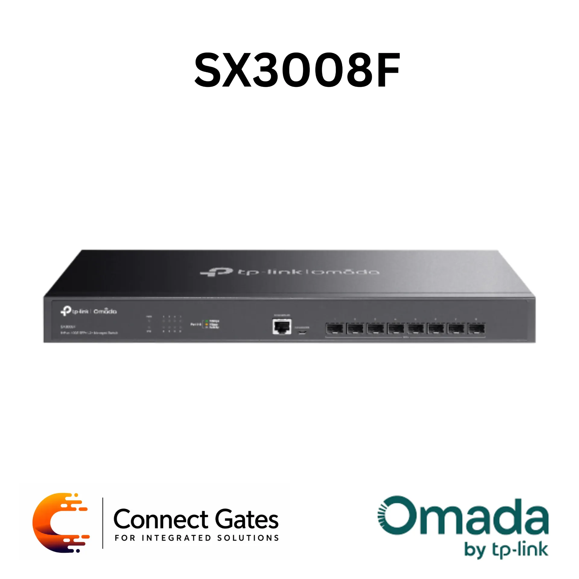 [SX3008F] Omada SX3008F – 8-Port 10G SFP+ L2+ Managed Switch