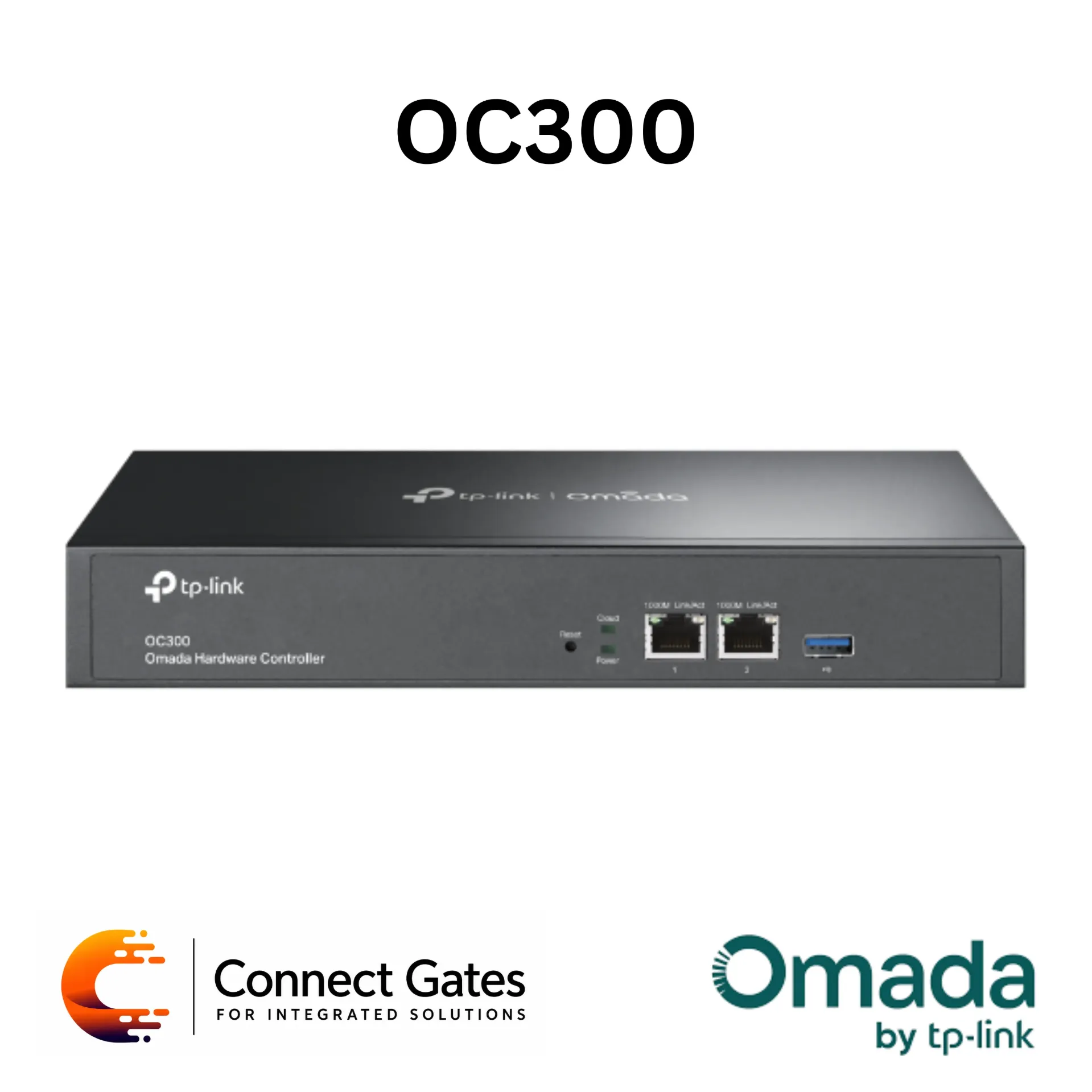 Omada OC300 – Hardware Controller with Cloud Access, Multi-Site Management & Rack-Mountable Metal Casing