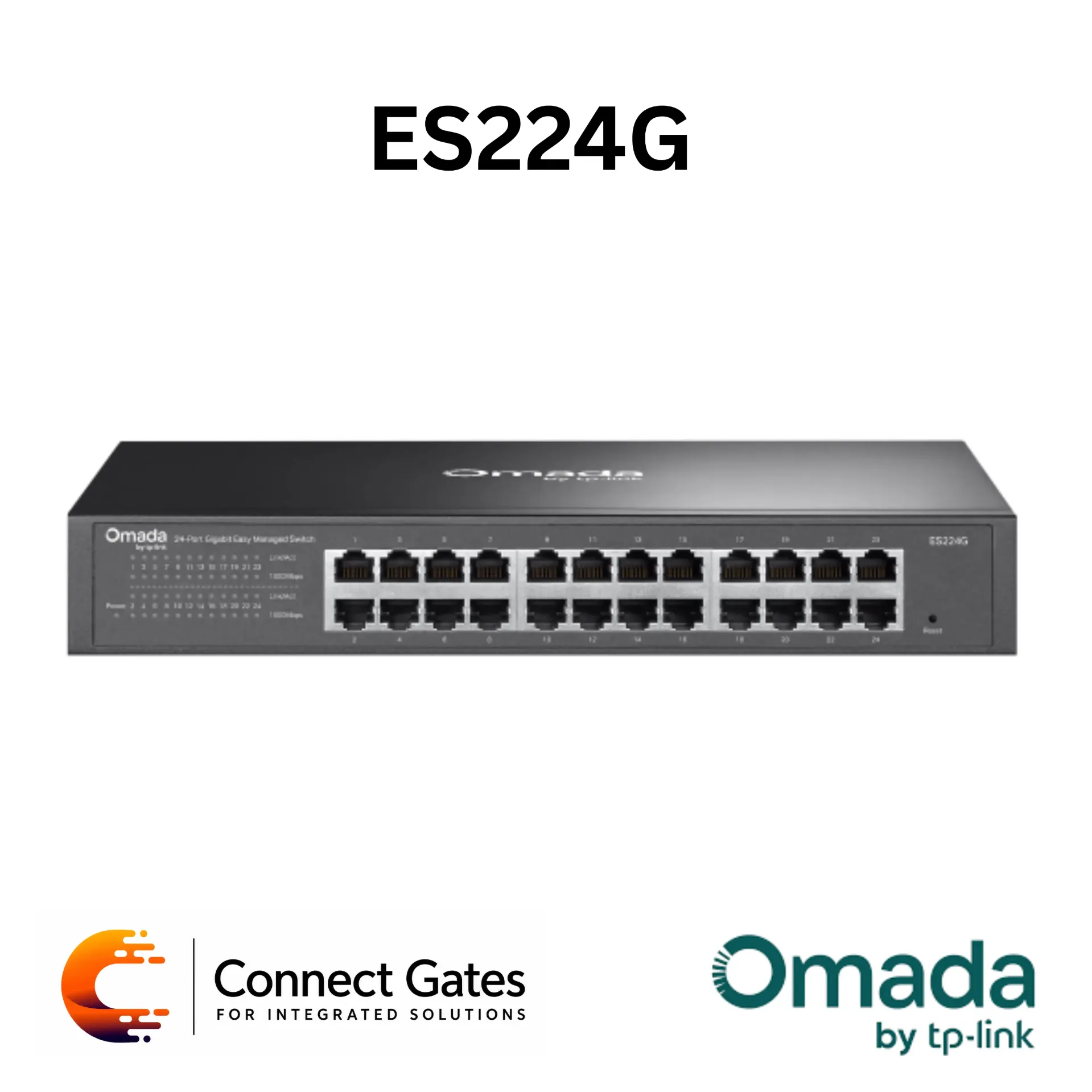 [ES224G] Omada ES224G – 24-Port Gigabit Easy Managed Switch