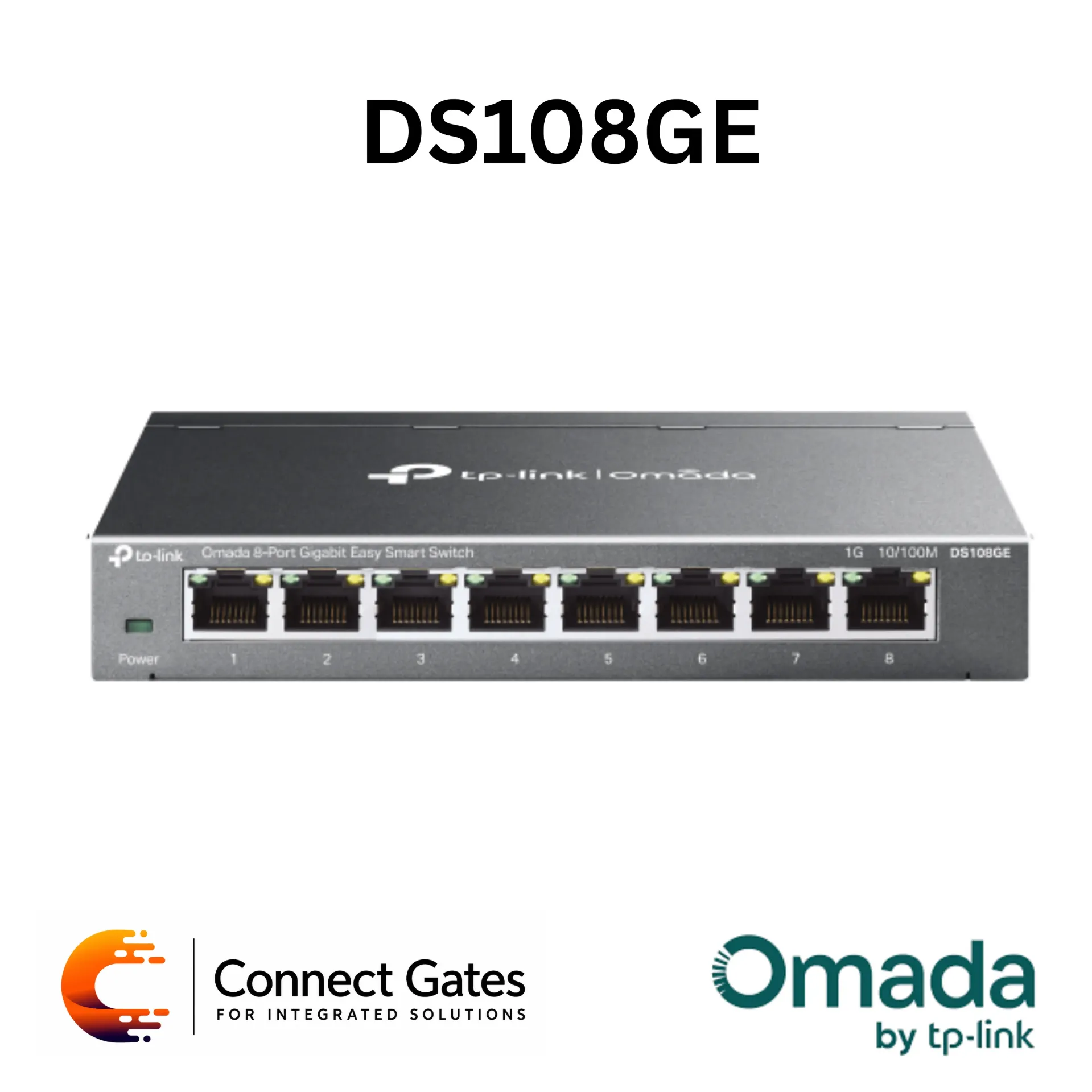[DS108GE] Omada DS108GE – 8-Port Gigabit Easy Smart Switch