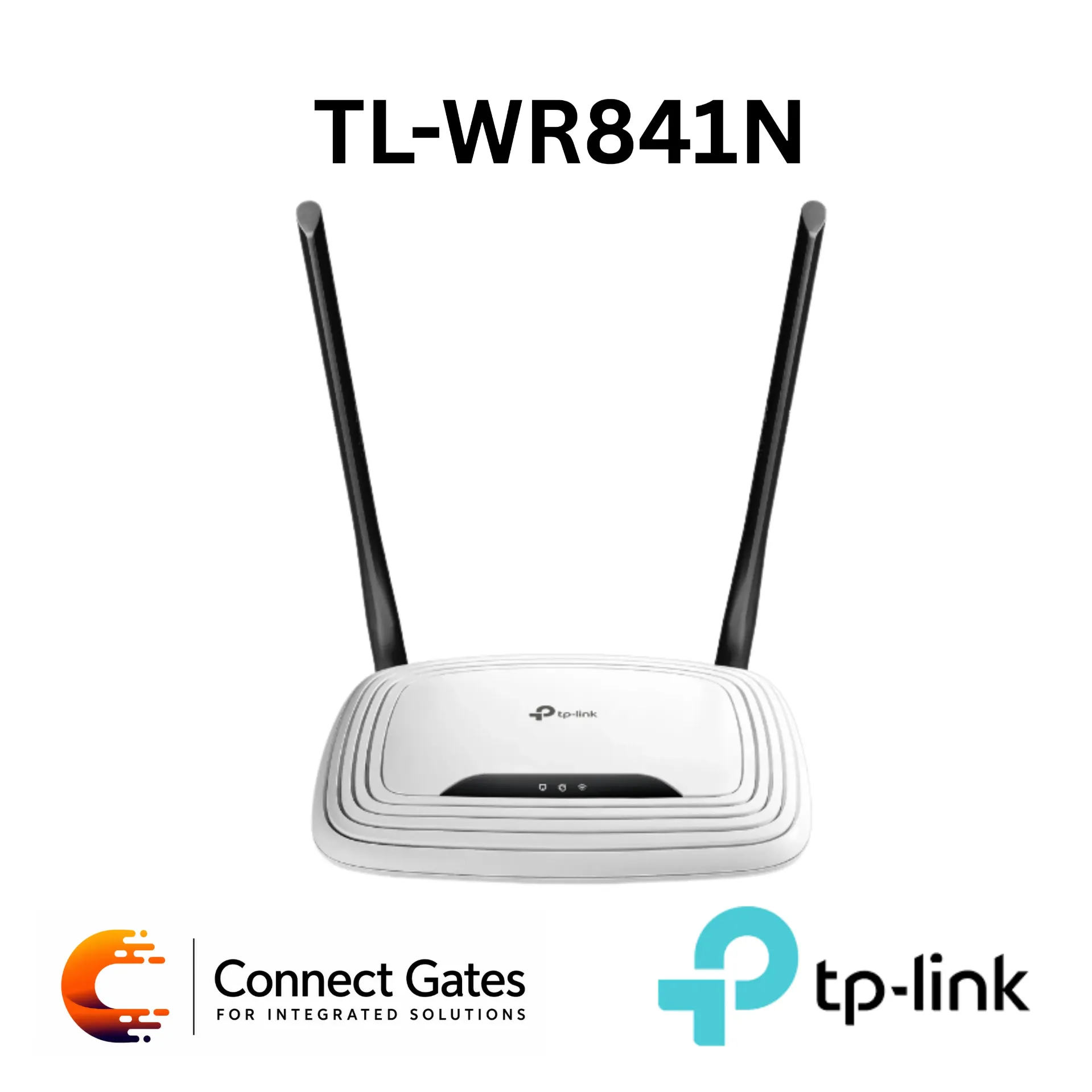 [TL-WR841N] TP-Link TL-WR841N – N300 Wi-Fi Router with 2 Antennas, 10/100Mbps Ports & Multiple Operating Modes