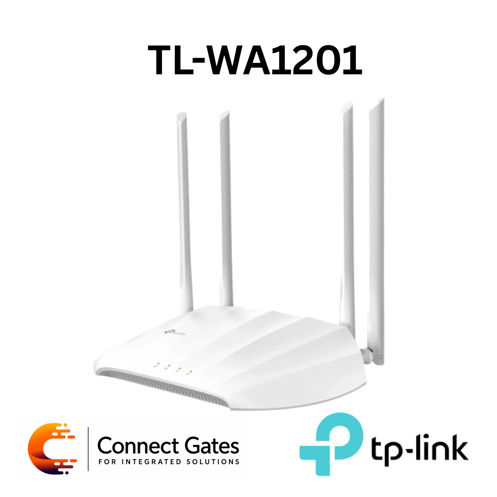 [TL-WA1201] TP-Link TL-WA1201 – AC1200 Dual-Band Wi-Fi Access Point with 4 Fixed Antennas, Gigabit Port, Passive PoE, MU-MIMO & Beamforming