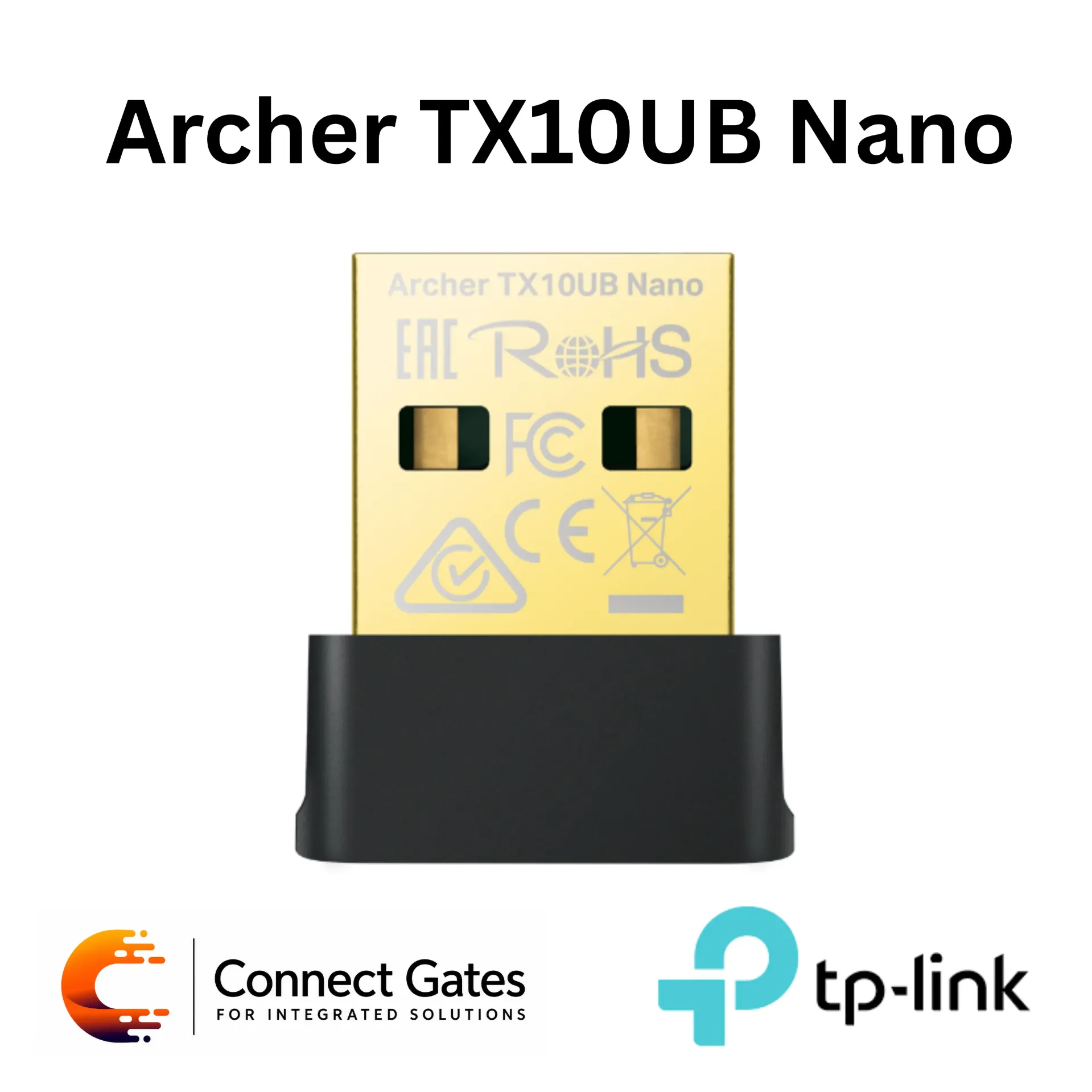 TP-Link Archer TX10UB Nano – AX900 Nano Wi-Fi 6 Bluetooth 5.3 USB Adapter with Dual-Band Wi-Fi, Bluetooth 5.3, MU-MIMO, OFDMA & WPA3
