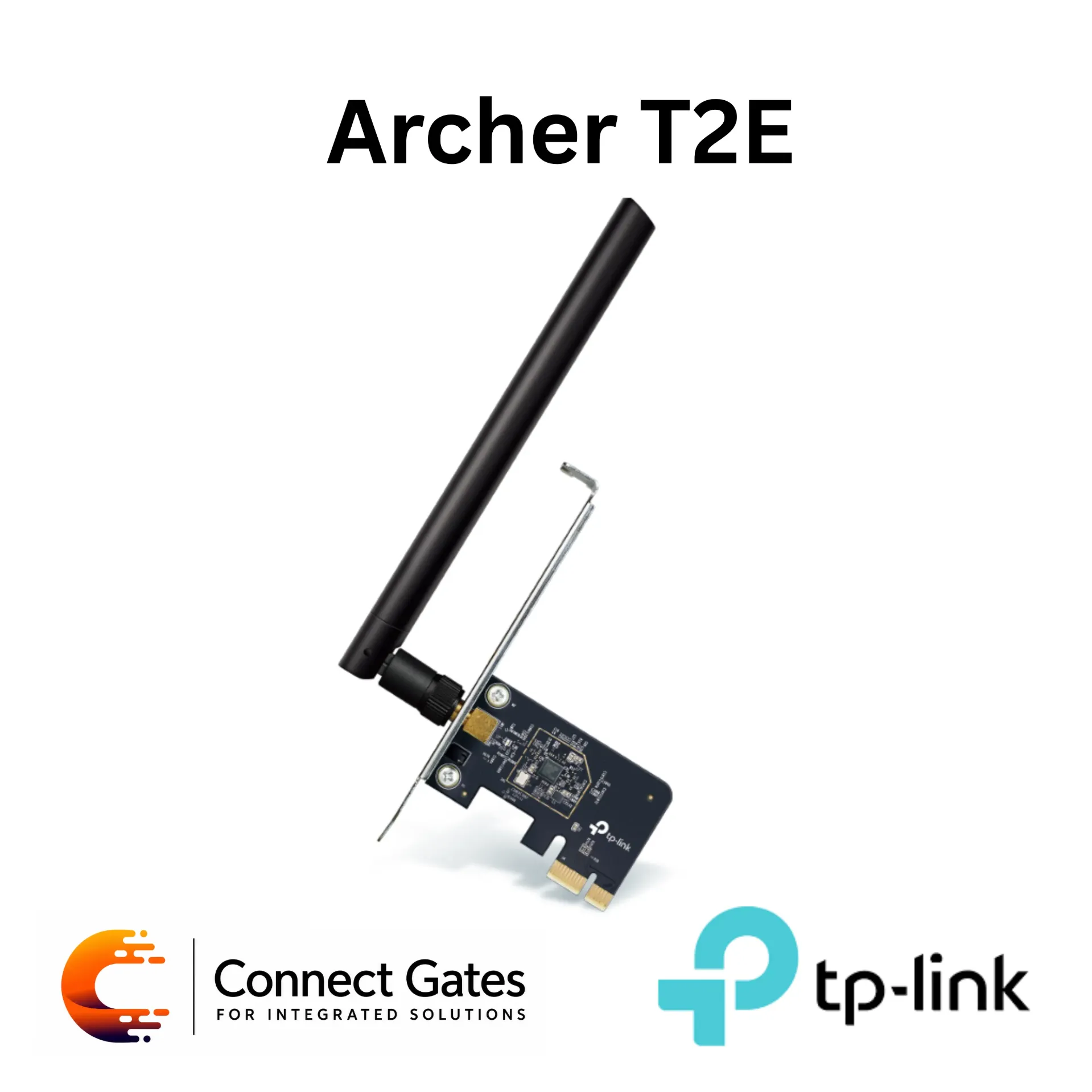 [Archer T2E] TP-Link Archer T2E – AC600 Dual-Band Wi-Fi PCI Express Adapter with High-Gain External Antenna