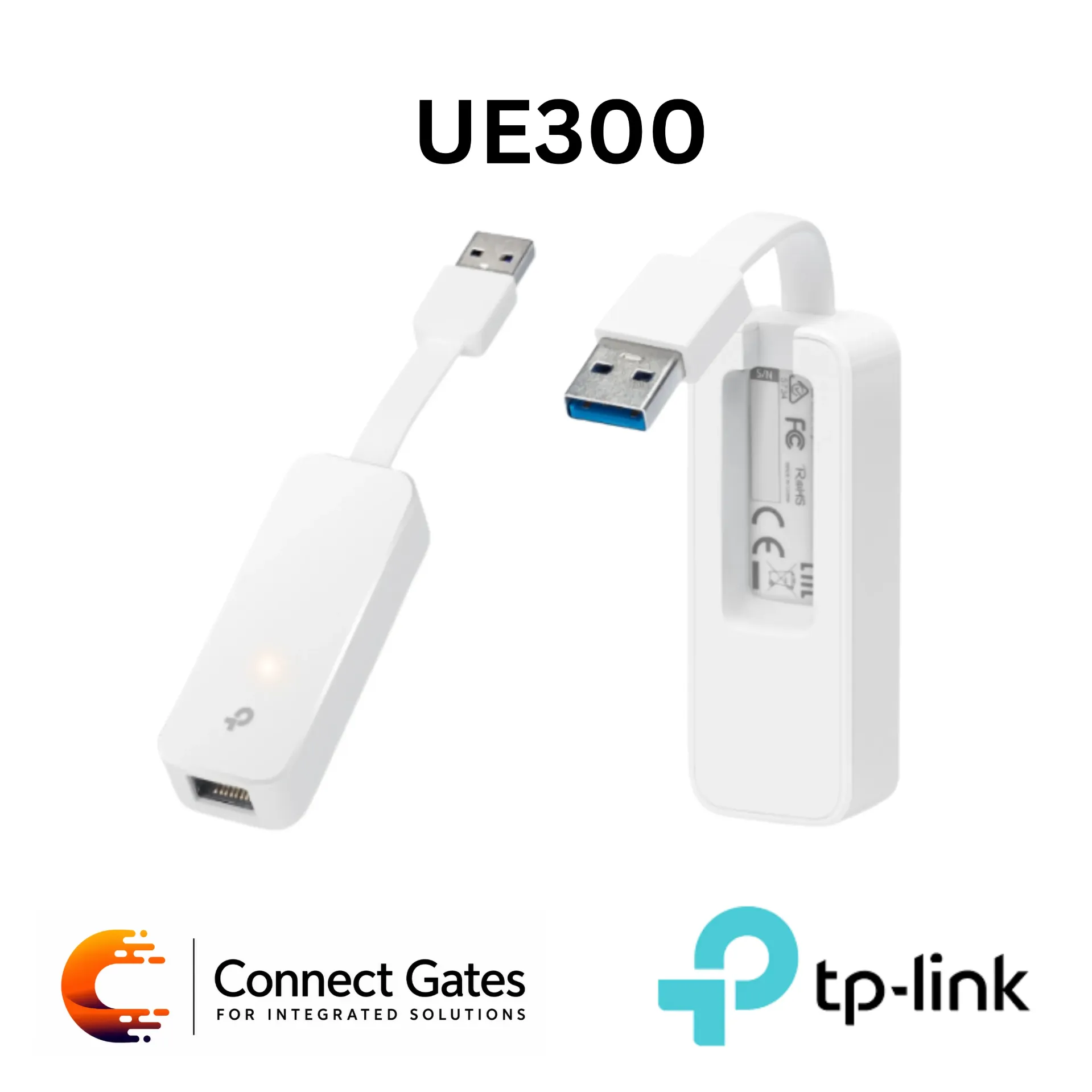 TP-Link UE300 – USB 3.0 to Gigabit Ethernet Network Adapter with Foldable Portable Design