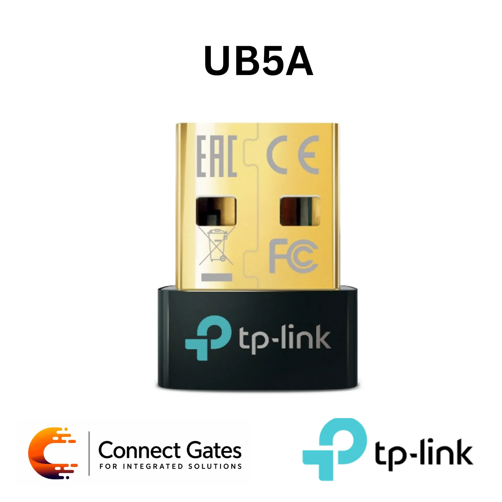 TP-Link UB5A – Bluetooth 5.0 Nano USB Adapter with USB 2.0 Interface & Compact Design
