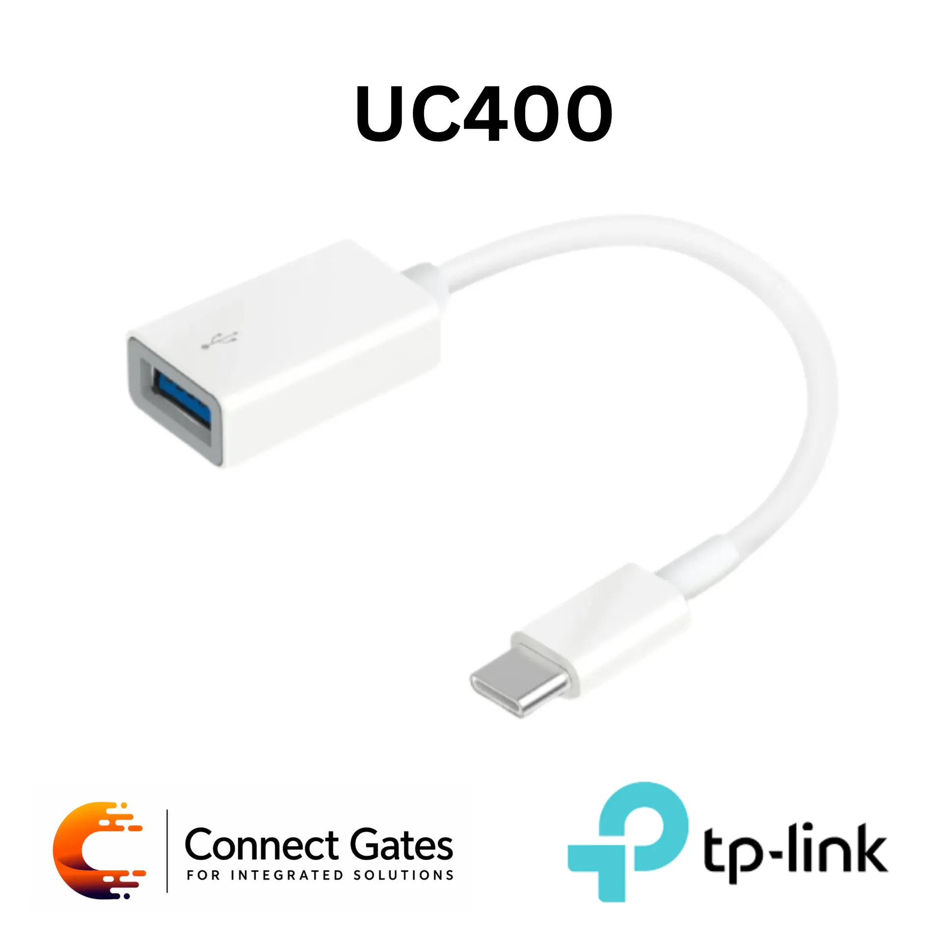 [UC400] TP-Link UC400 – USB-C to USB 3.0 Adapter with Compact Design, Plug and Play & Hot Swapping Support