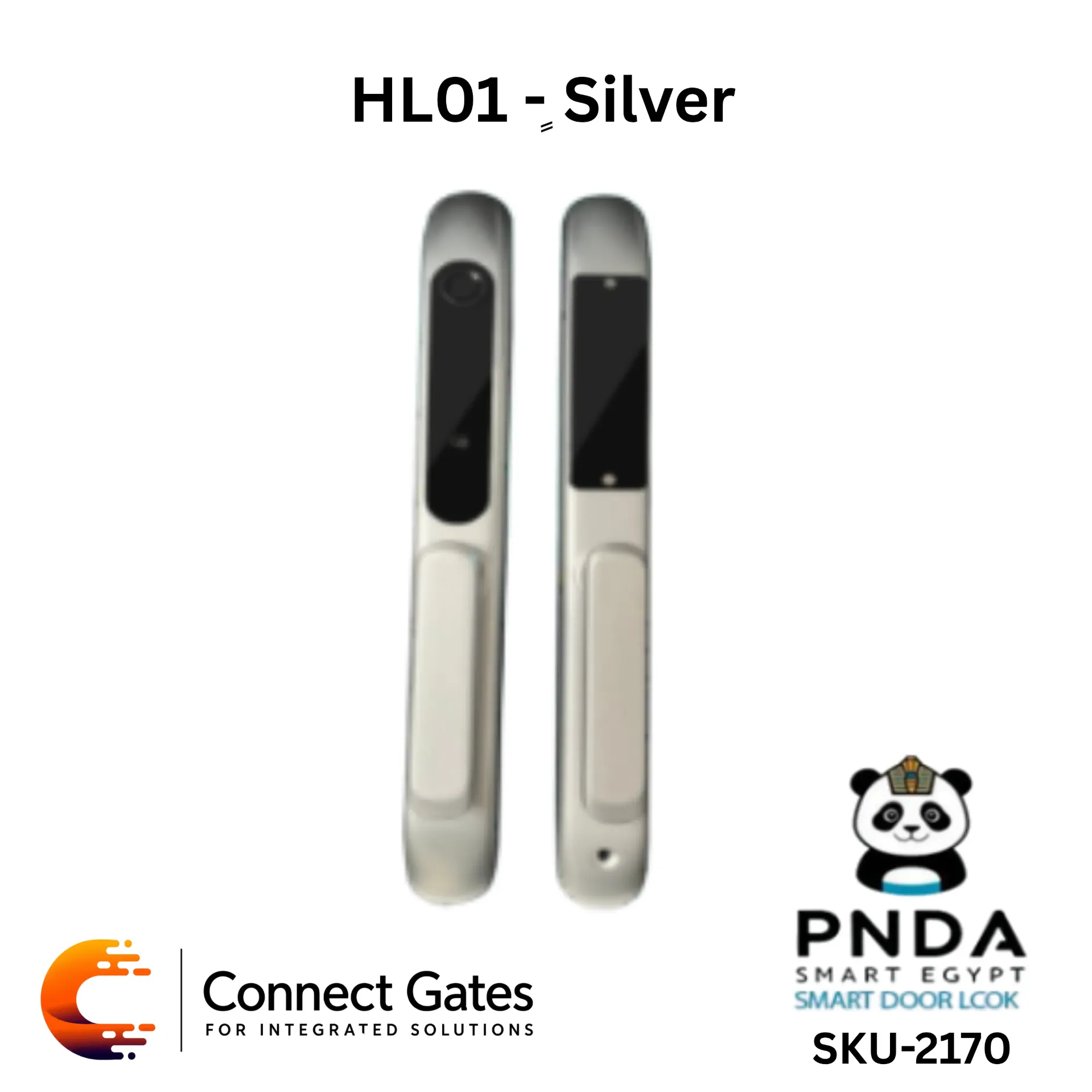 [PNDA HL01] PNDA HL01 – Smart Door Lock for Aluminum Alloy Doors with Fingerprint, Password, IC 13.56MHz Mifare Card & Mechanical Emergency Key