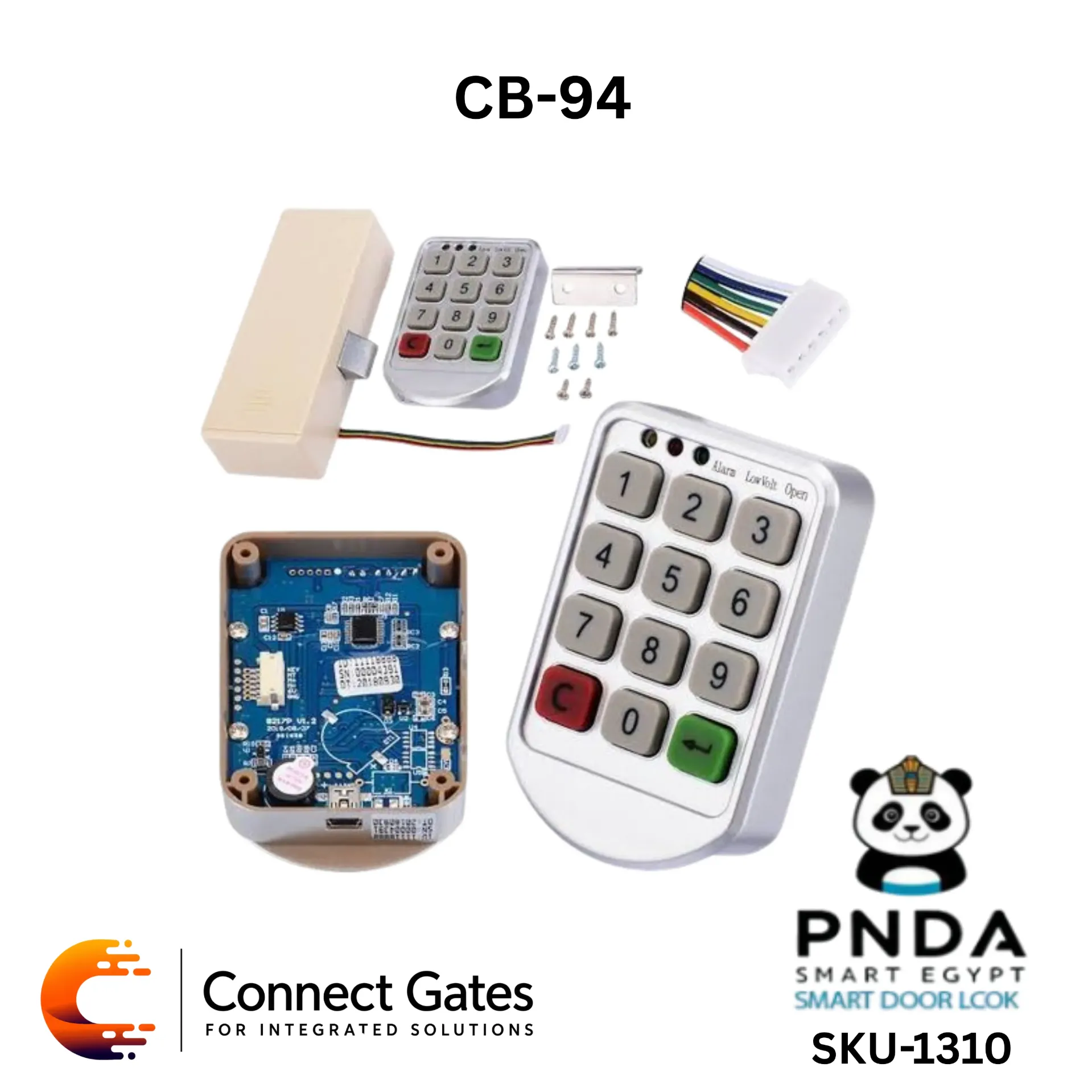 [PNDA CB-94] PNDA CB-94 – Digital Electronic Cabinet Lock for Wardrobe, Furniture, Cupboard & Sport Locker Applications