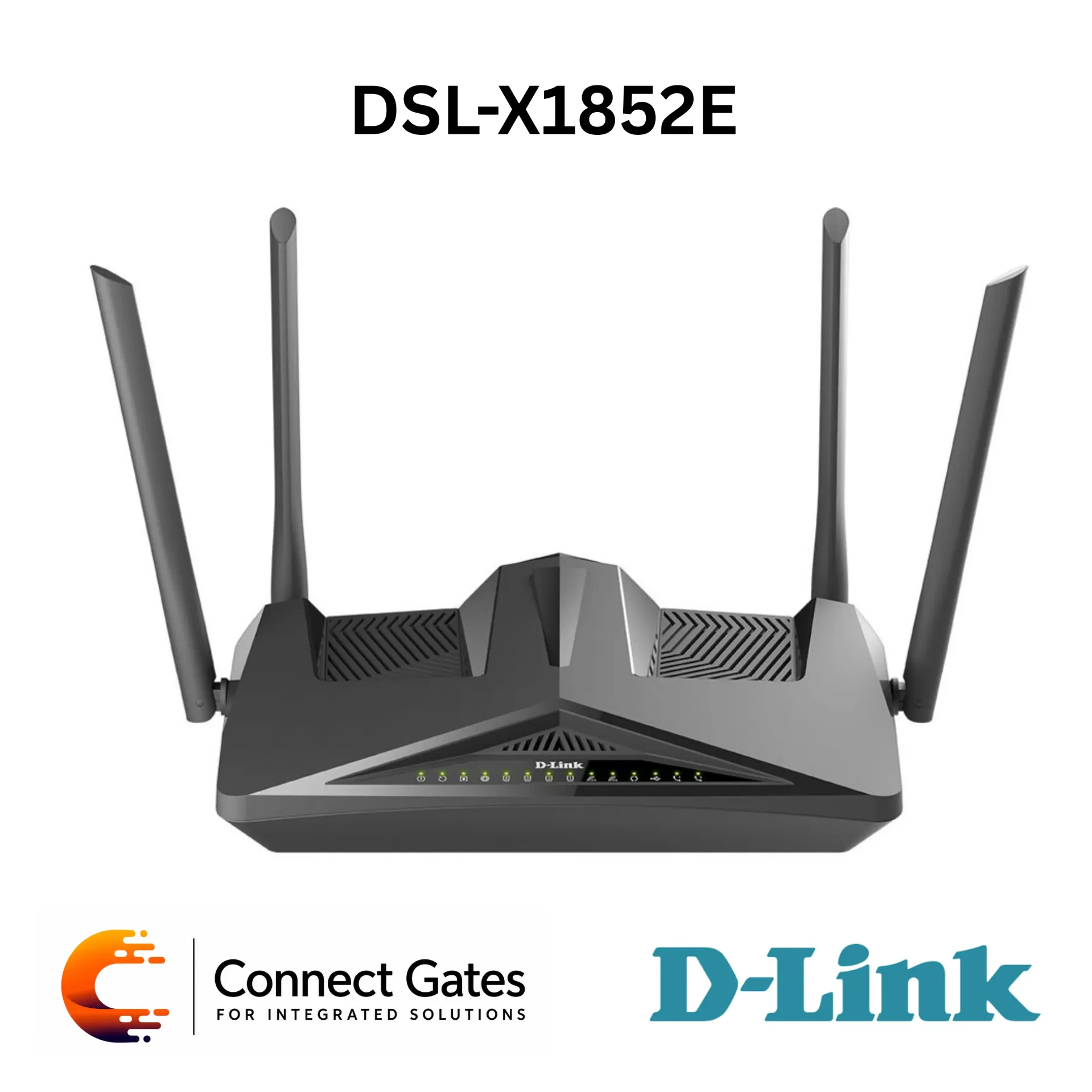 [DSL-X1852E] D-Link DSL-X1852E – AX1800 Mesh Wi-Fi 6 ADSL2+/VDSL2 Modem Router with VoIP, Gigabit WAN, 4 Gigabit LAN Ports & USB 3.0