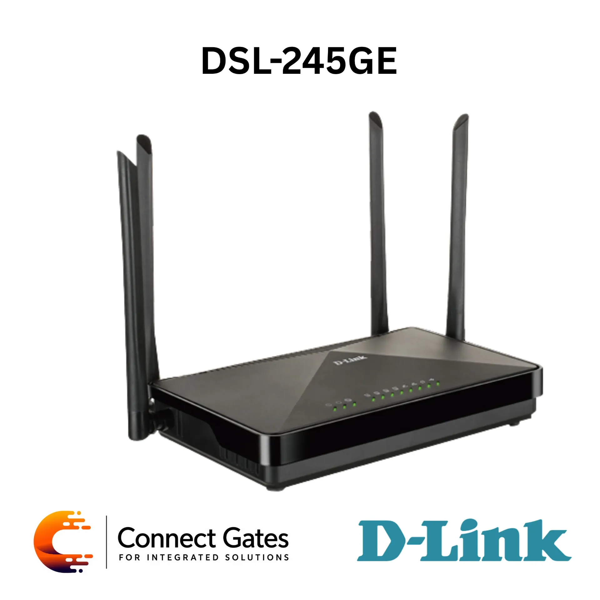 [DSL-245GE] D-Link DSL-245GE – AC1200 Dual Band VDSL2/ADSL2+ Modem Router with Gigabit LAN, USB 3.0, VoIP & Failover Support