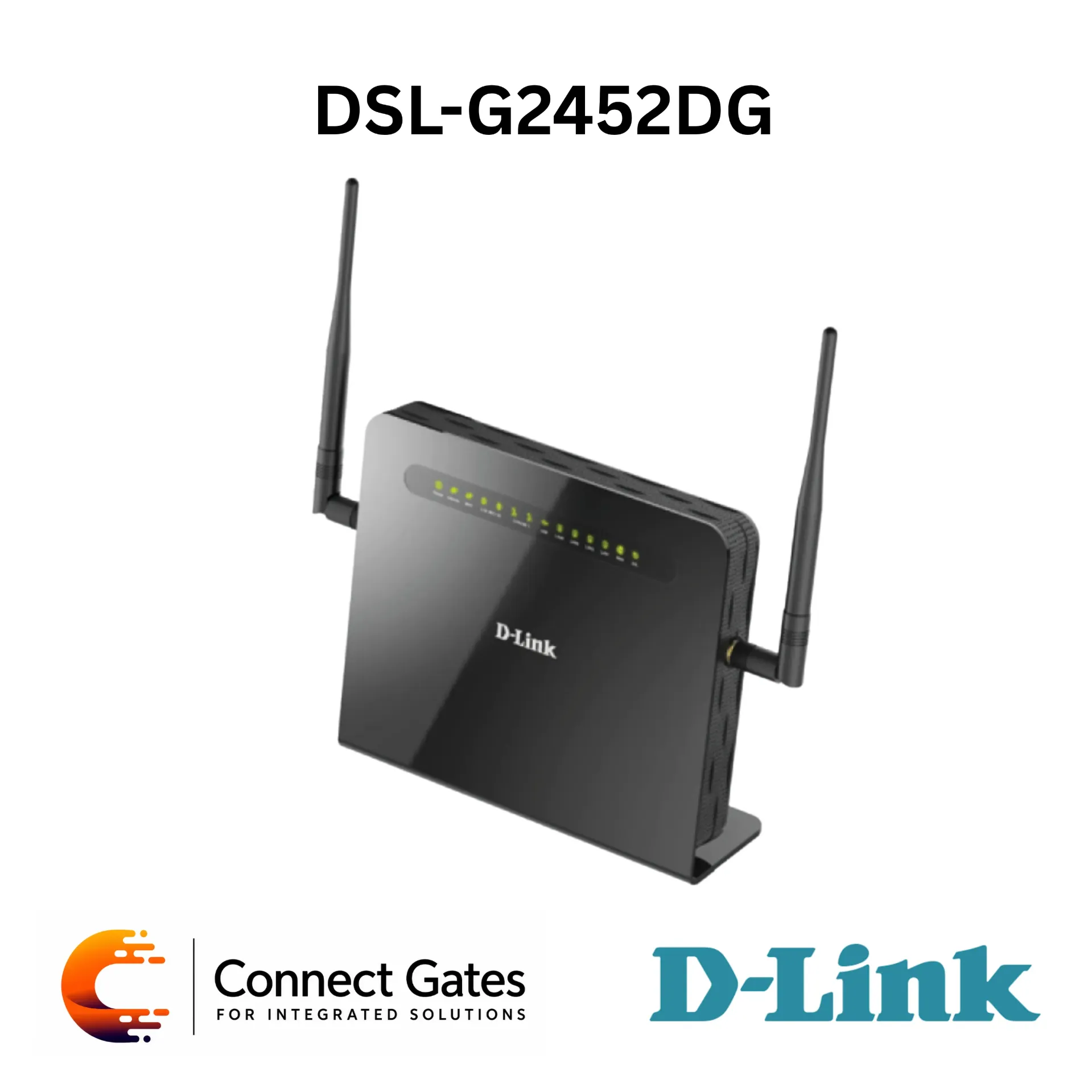 [DSL-G2452DG] D-Link DSL-G2452DG – AC1200 Dual Band VDSL2/ADSL2+ 4-Port Gigabit Modem Router with Gigabit WAN, USB 3.0, USB 2.0 & 3G/4G Failover Support
