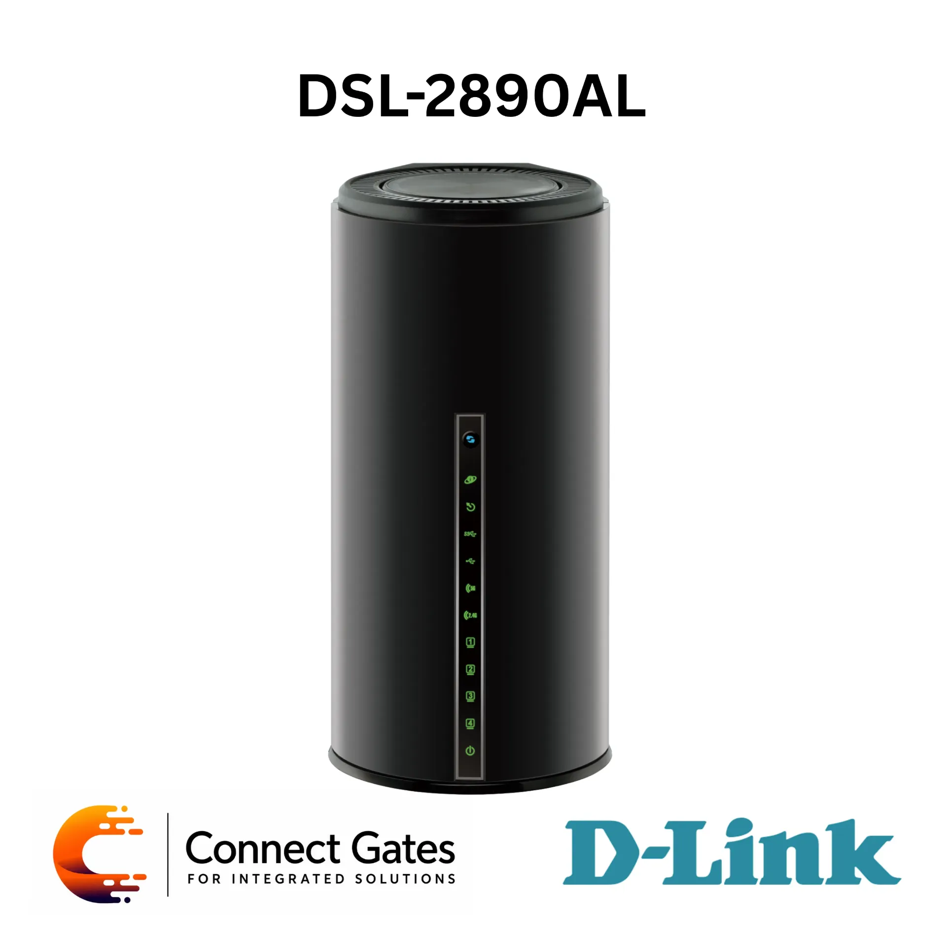 [DSL-2890AL] D-Link DSL-2890AL – AC1750 Dual Band Gigabit Cloud ADSL2+ Modem Router with 4 Gigabit LAN Ports, USB 3.0, USB 2.0, mydlink Cloud & DLNA Media Server